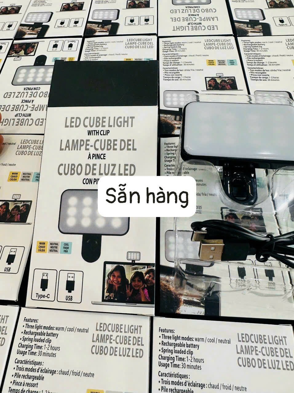 Đèn Led Mini 3 Chế Độ