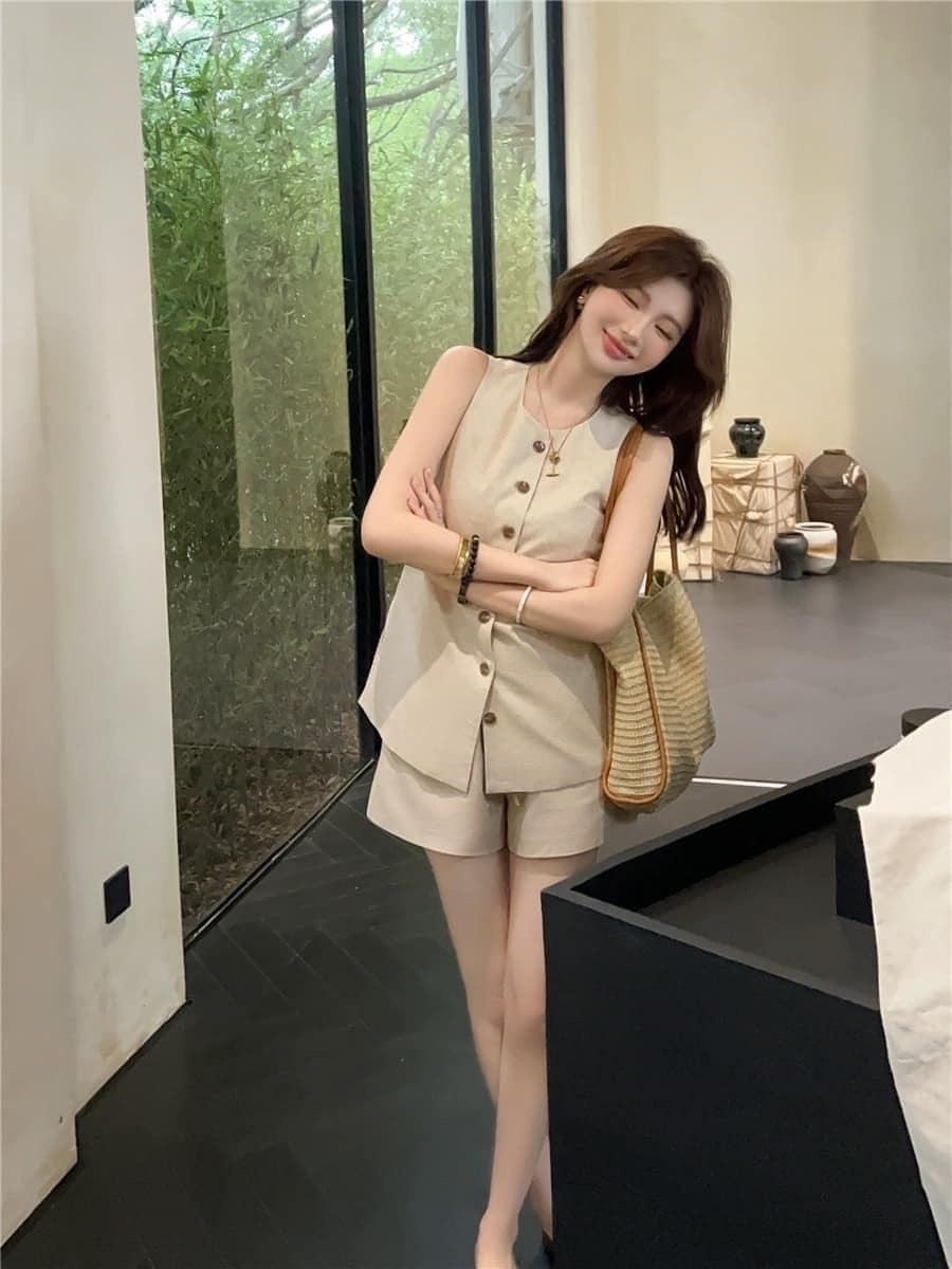 Bộ Cộc Be Cúc Gỗ Sát Nách
