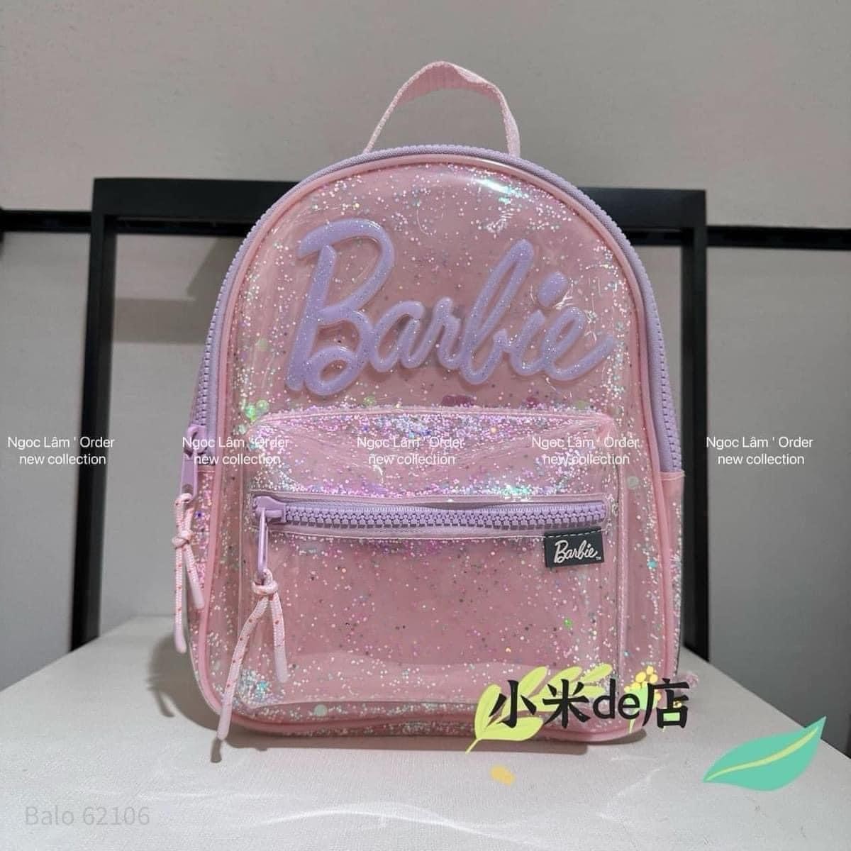 Balo ZR Barbie Nhũ Hồng