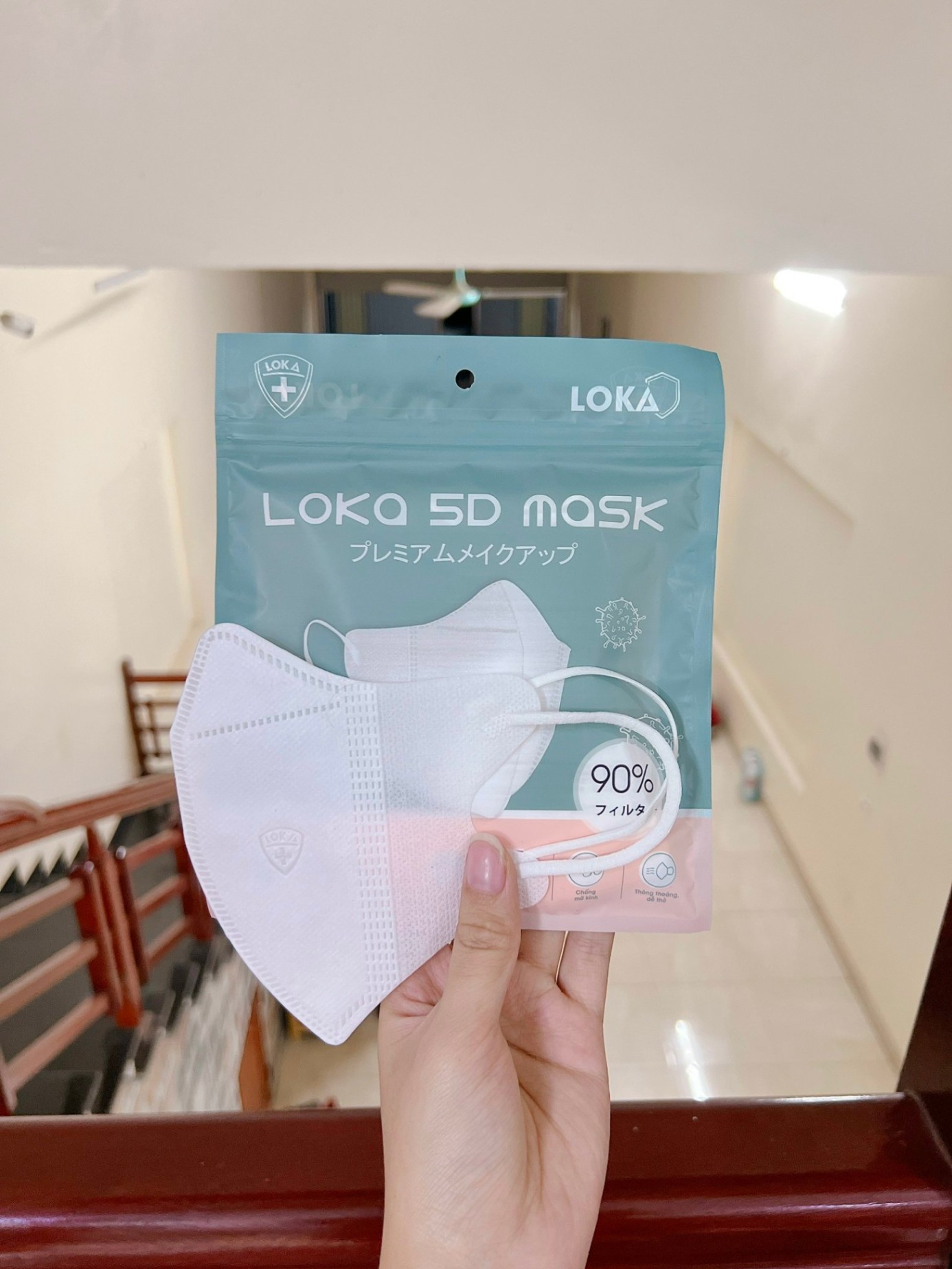 Sét 2 Hộp Khẩu Trang Loka Trắng