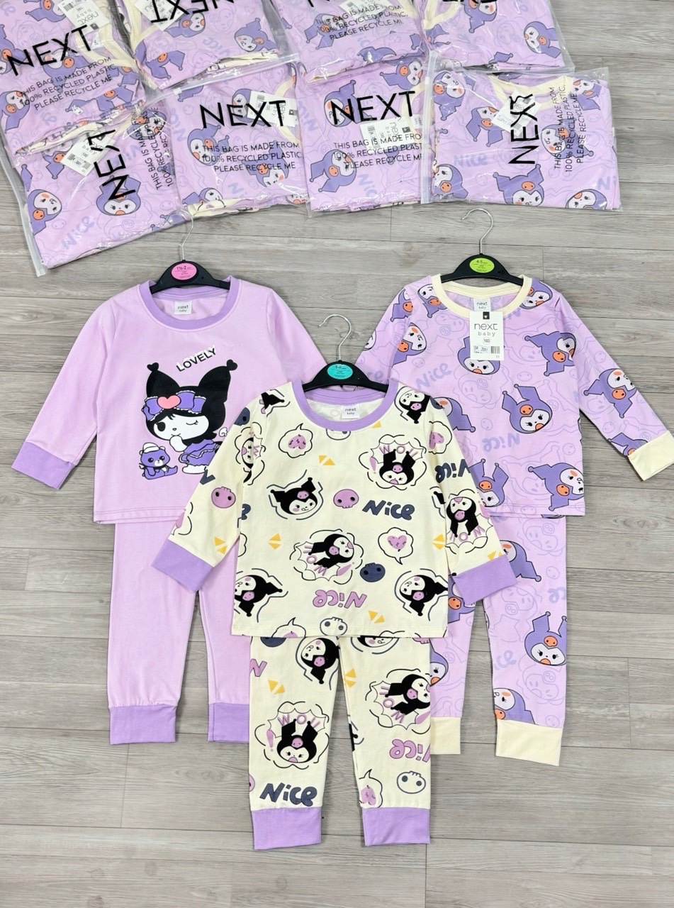 SET 3 BỘ KUROMI TÍM Bé