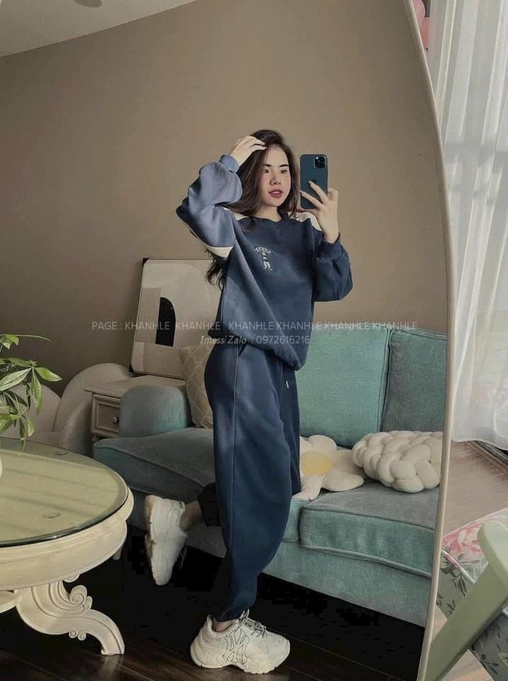 BỘ NỈ XANH BE STEVE