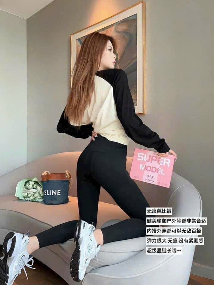 Quần legging định hình Super Model hộp hồng