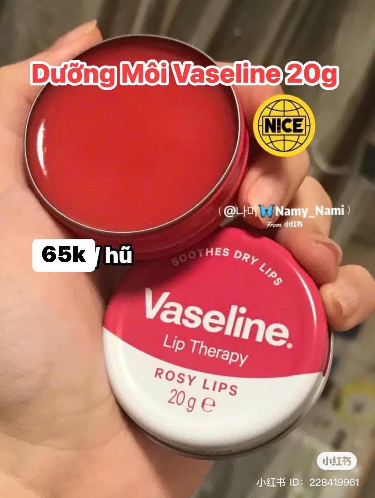 Hũ Dưỡng Môi Vaseline