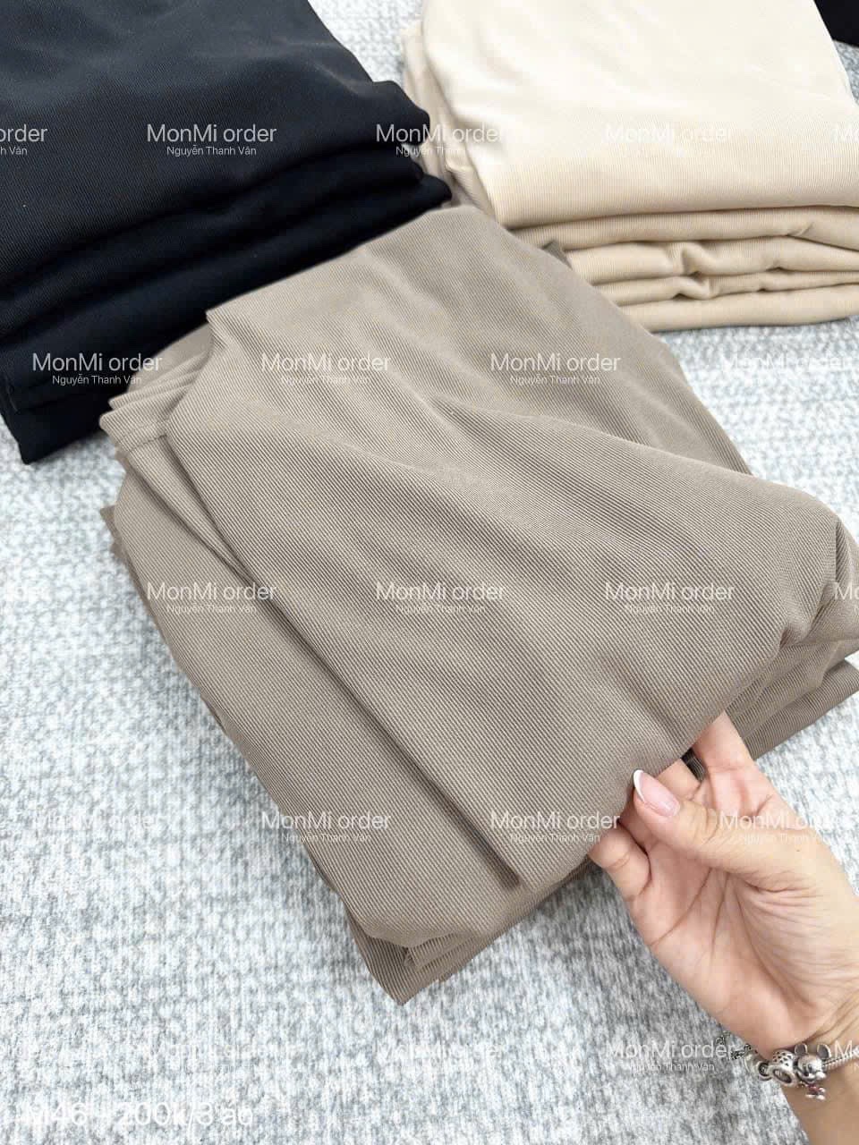 Set 3 Áo Tăm Cổ 3 Phân