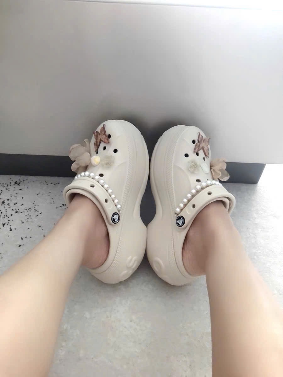 Sục tuồn Crocs mẫu mới 6cm siêu nhẹ