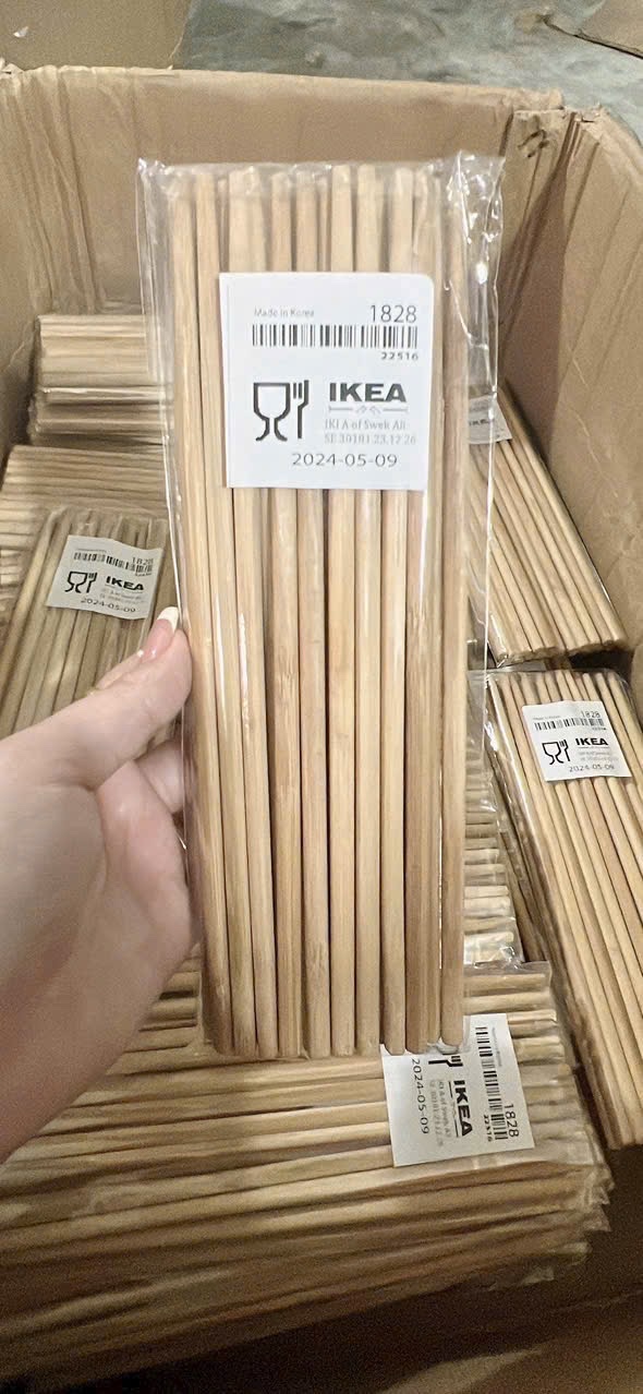 COMBO 20 ĐÔI ĐŨA TRE MEDHJÄLPARE IKEA