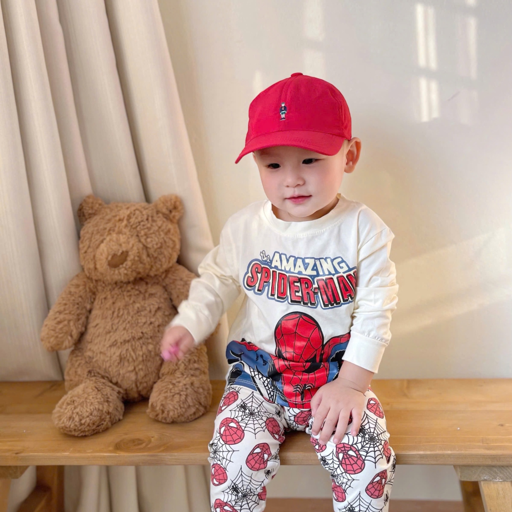 Set 2 Bộ DT Spiderman Bé Trai