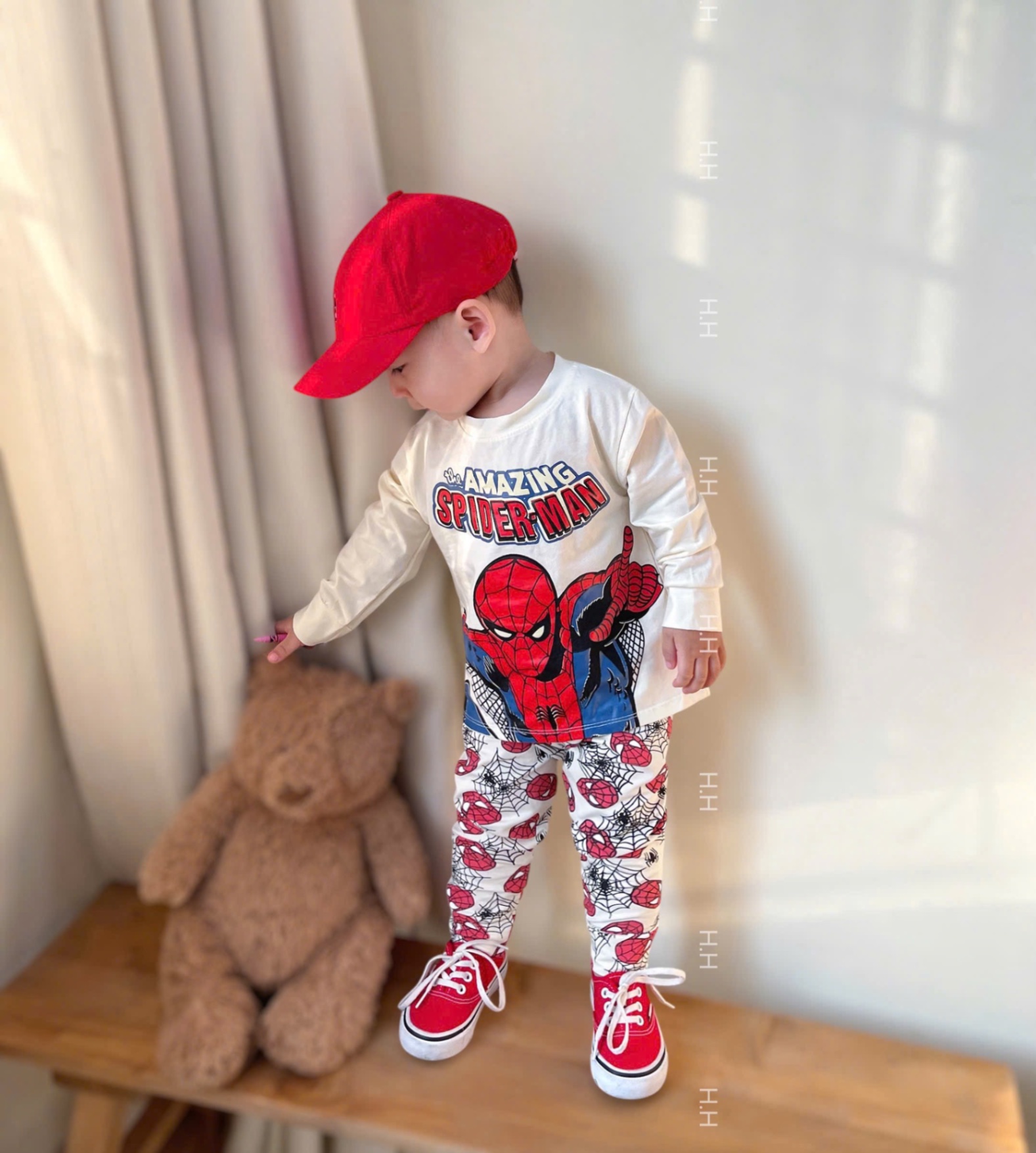 Set 2 Bộ DT Spiderman Bé Trai