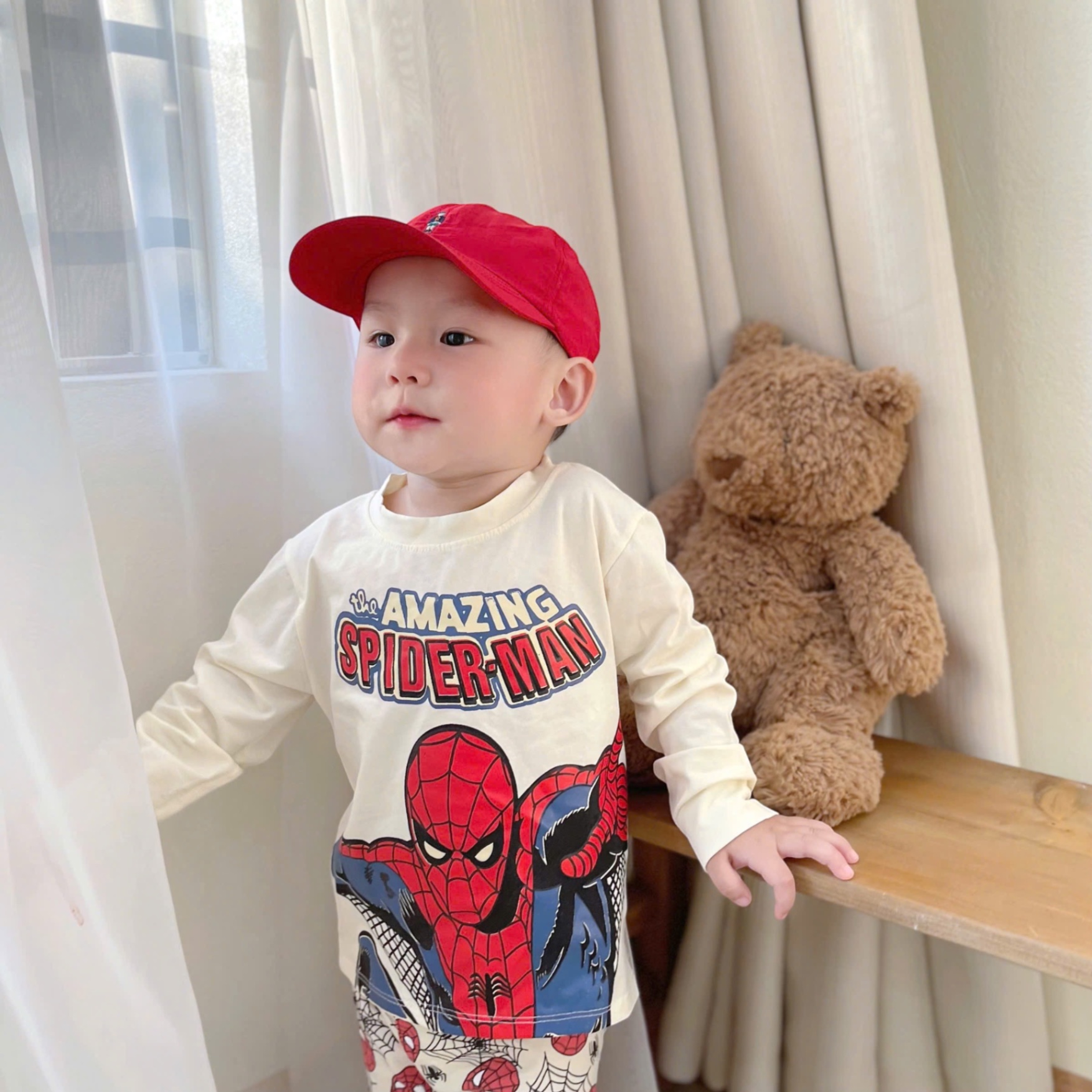 Set 2 Bộ DT Spiderman Bé Trai