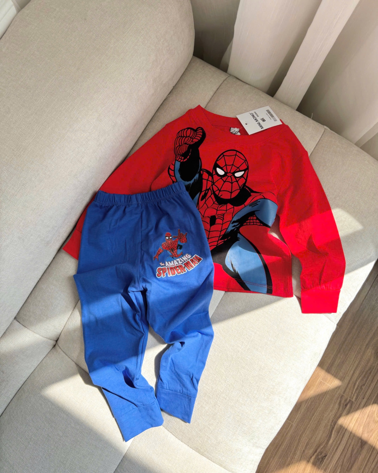 Set 2 Bộ DT Spiderman Bé Trai