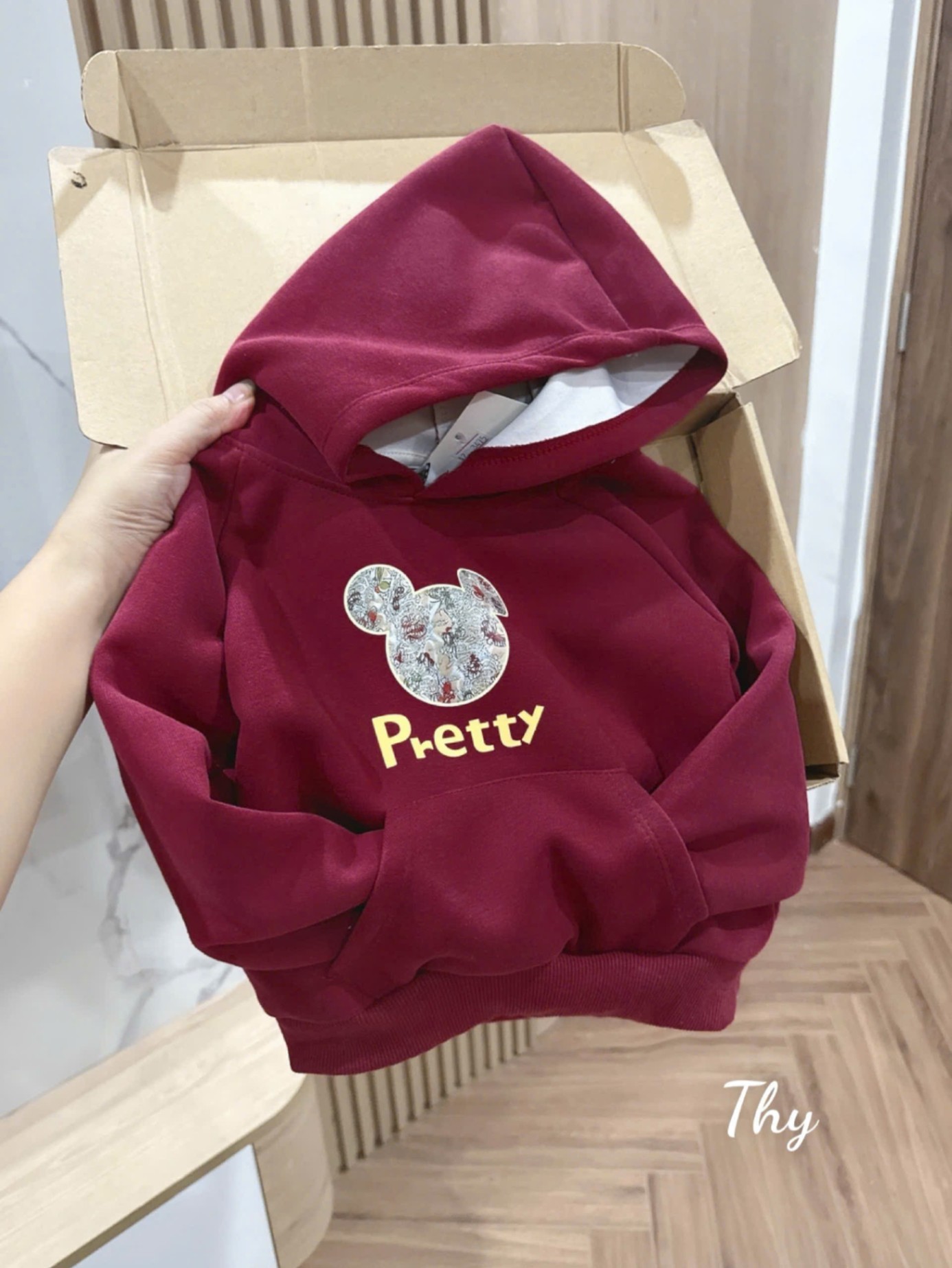 Áo Hoddie Nỉ MK Cho Bé