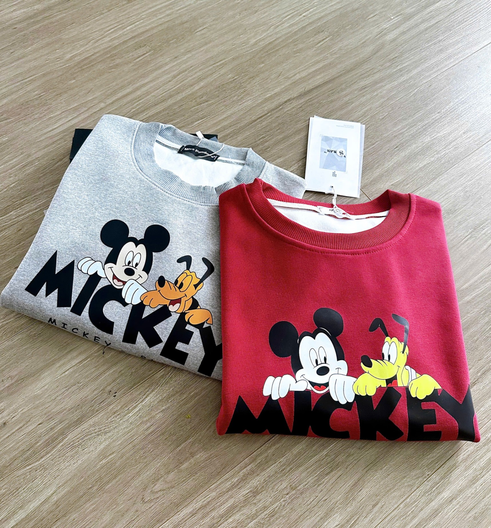 Bộ Nỉ Mickey 2 Màu