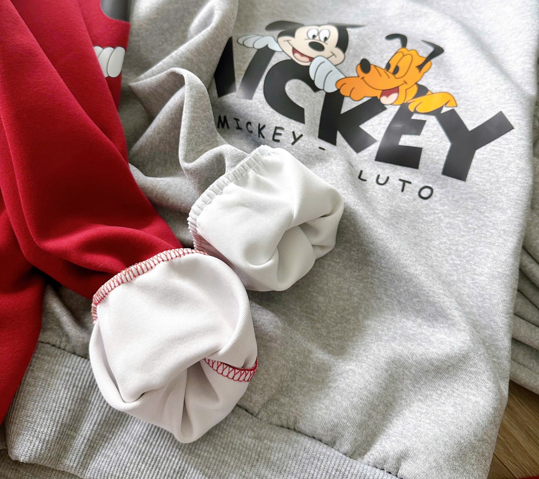 Bộ Nỉ Mickey 2 Màu