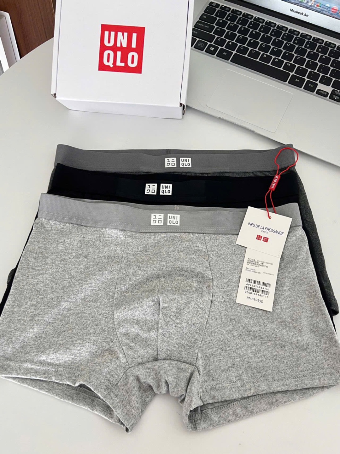 Set 3 Sịp Đùi Uniqlo Nam