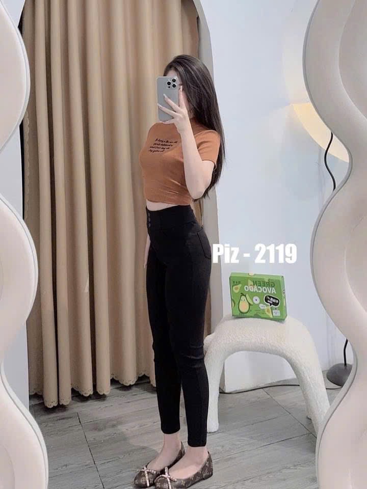 Quần skinny hộp bơ 2119 hàng QCCC