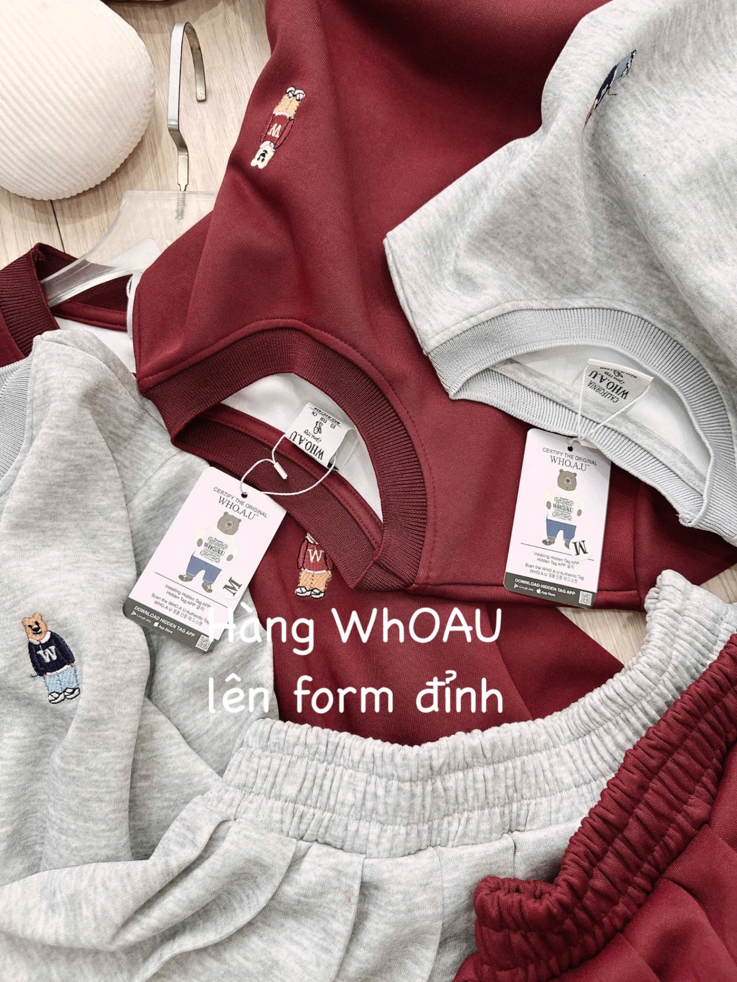 SET NỈ WHOAU XUẤT DƯ CV XẾP LY 2 MÀU