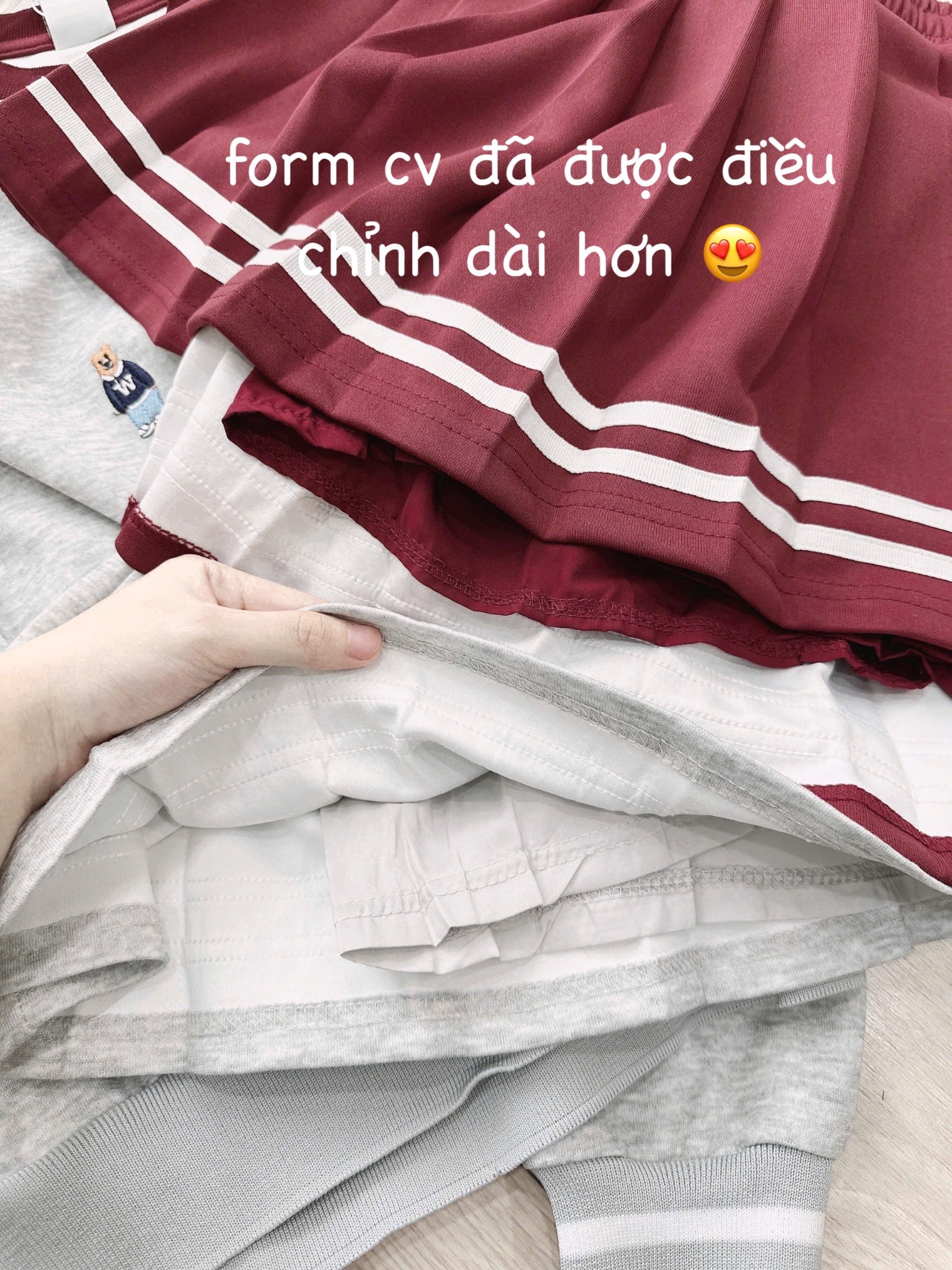 SET NỈ WHOAU XUẤT DƯ CV XẾP LY 2 MÀU