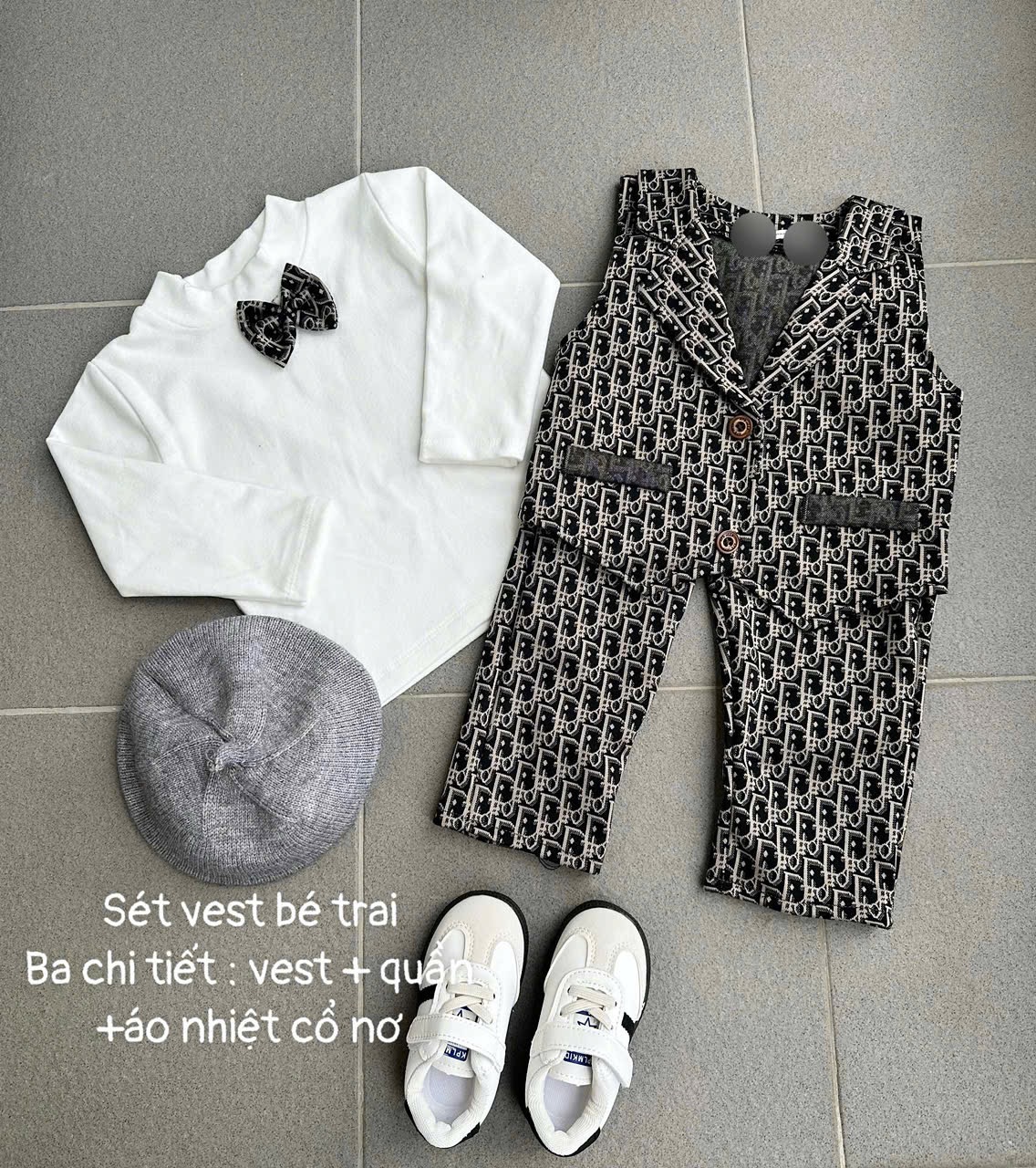 SET VEST GILE 3CT DIOR BÉ