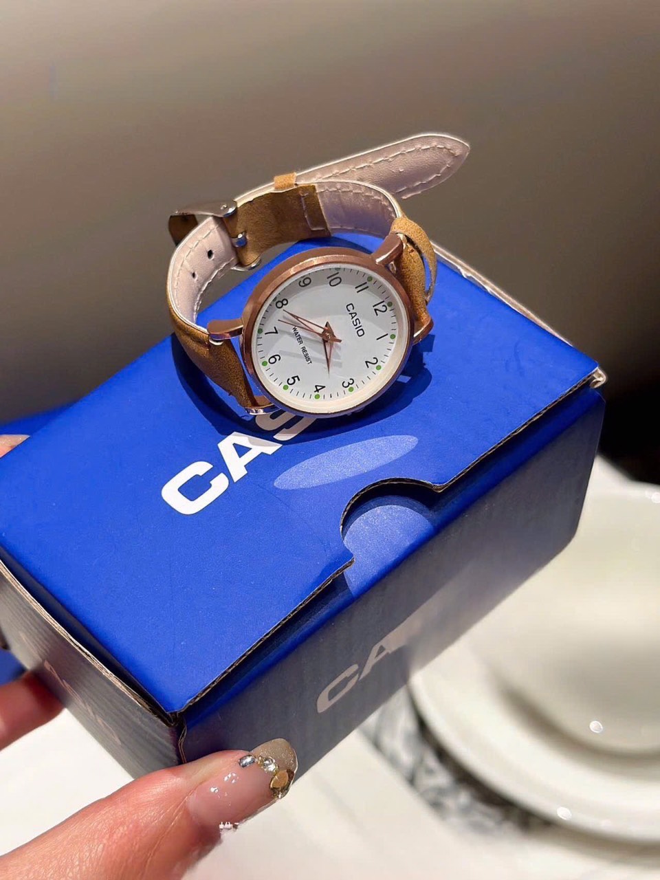 ĐỒNG HỒ NÂU CASIO FULLBOX