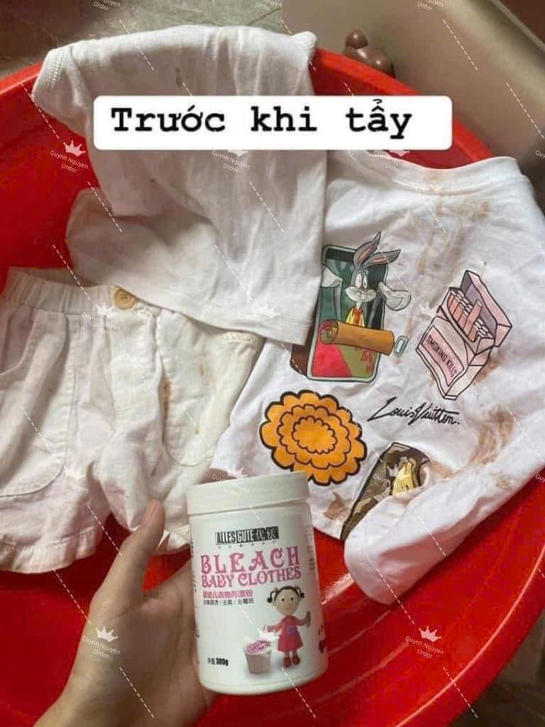 Sét 2 Lọ Tẩy Trắng Quần Áo
