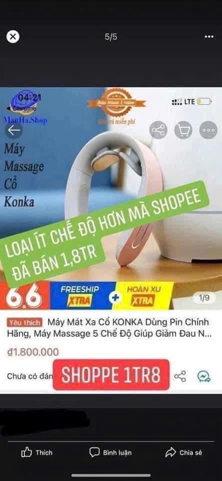 Máy Massage 16 Chế Độ