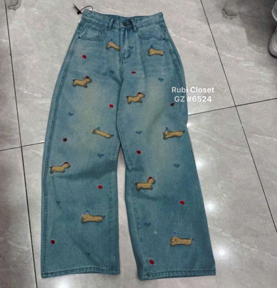 Sét Quần Jeans Mix Áo Phông Vàng