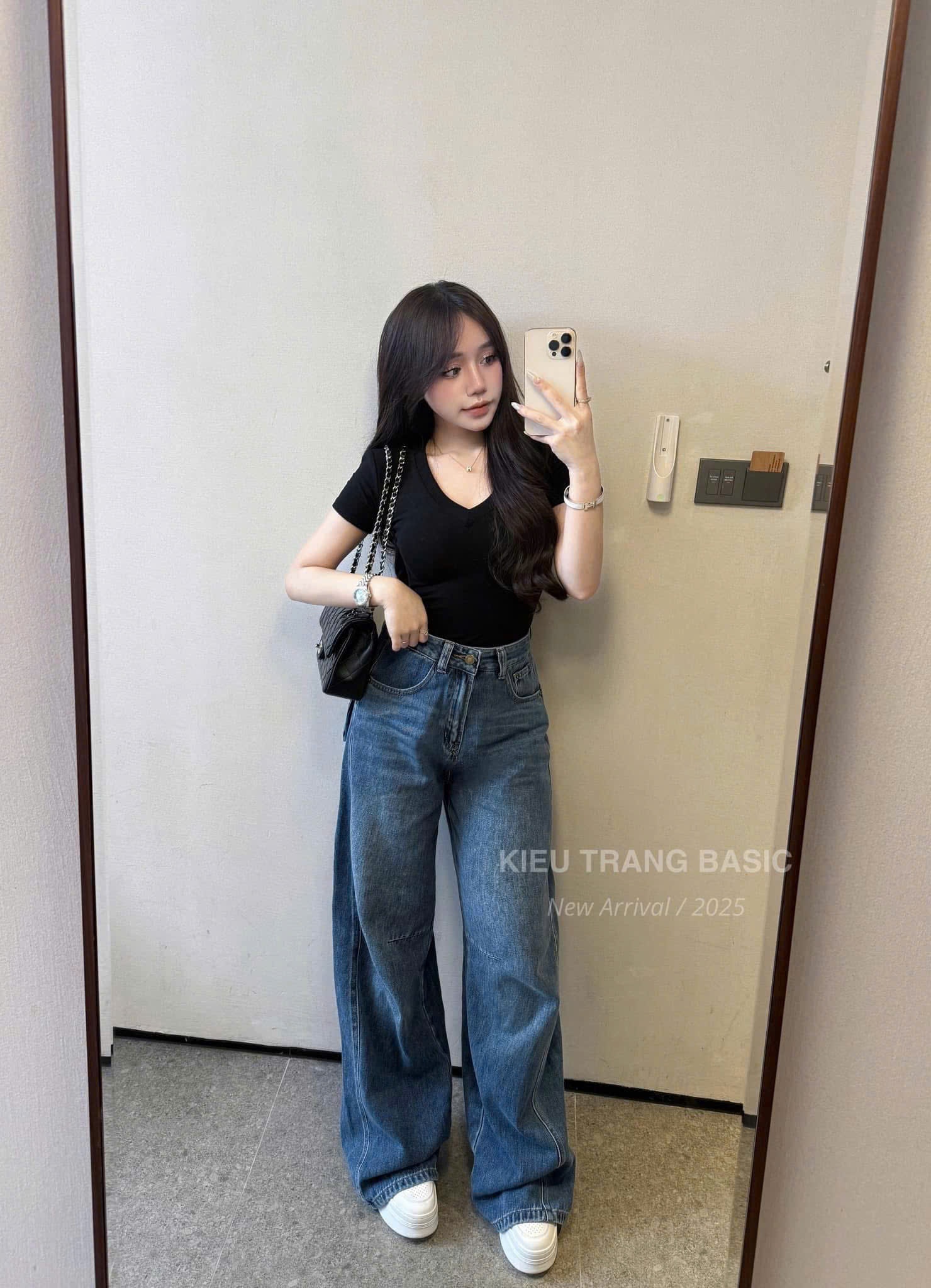 Sét 3 Áo Cổ Tim Xanh Trắng Đen