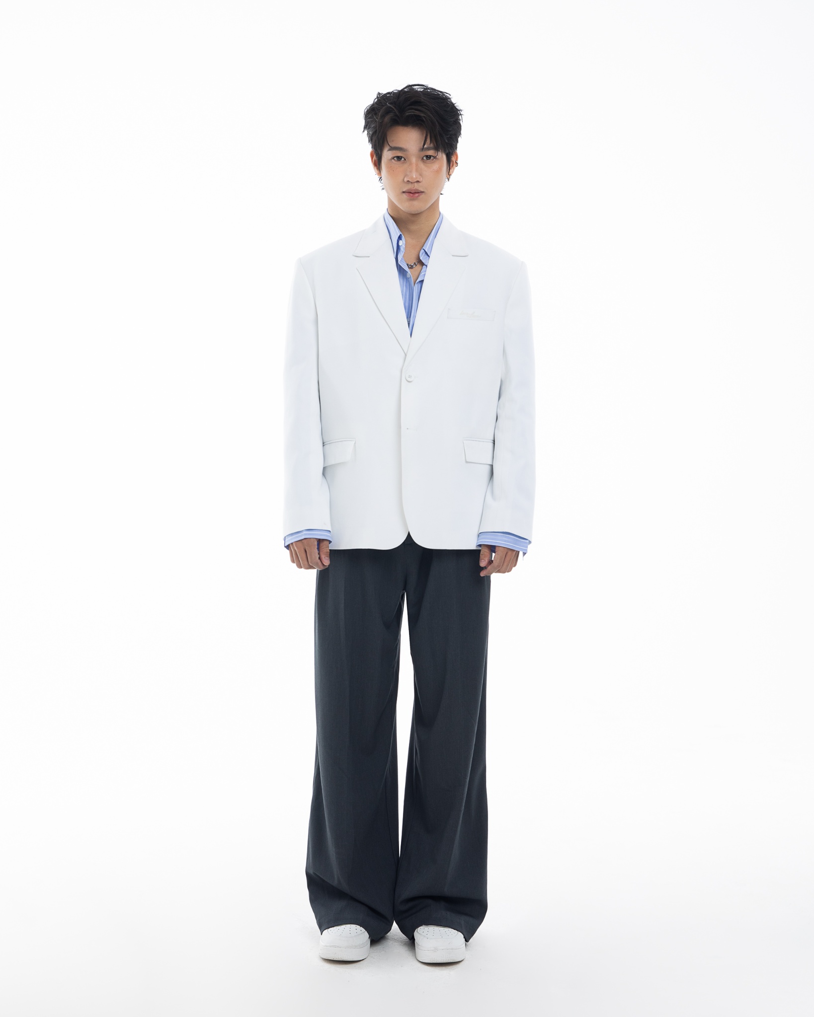 HARU BLAZER- WHITE