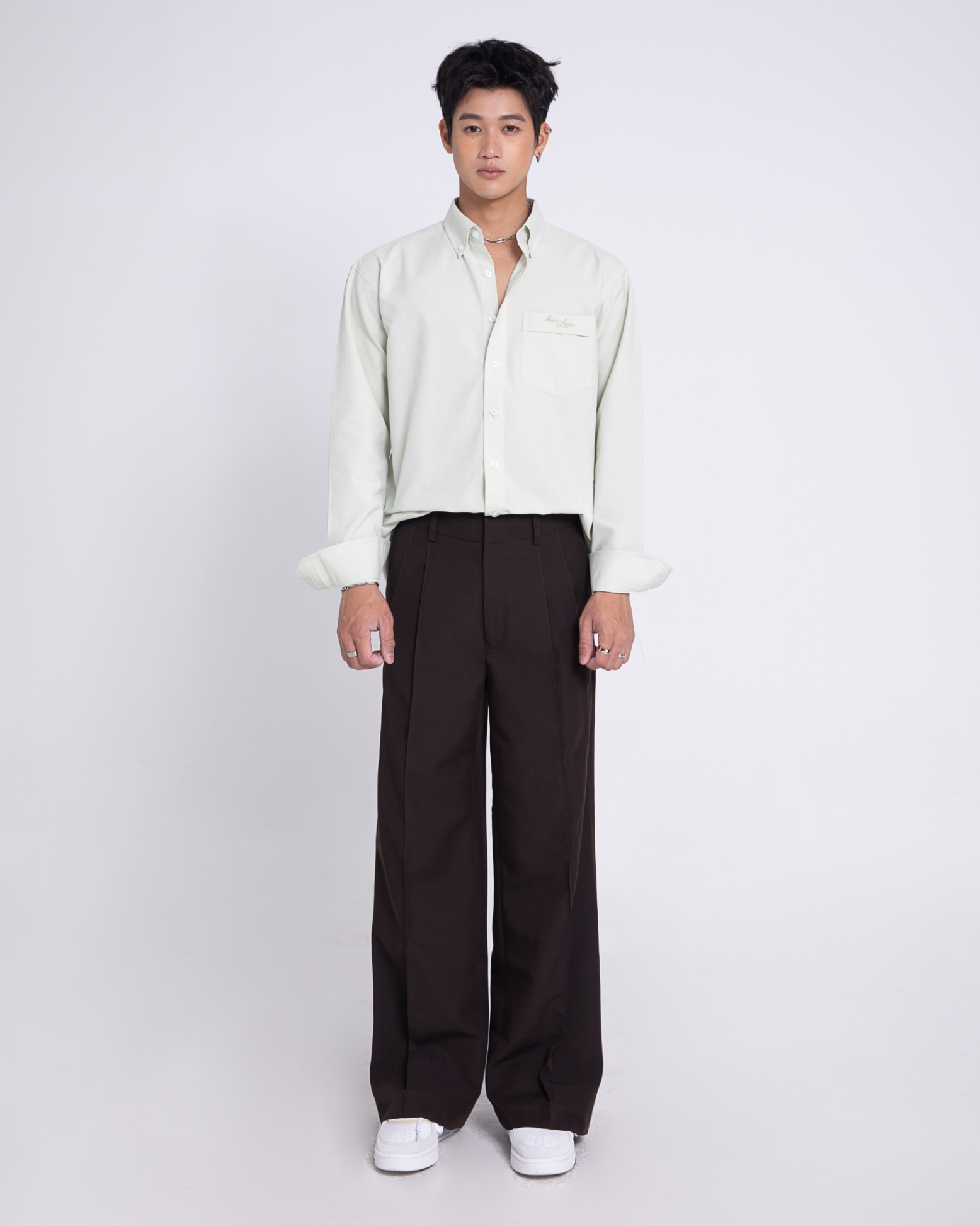 FRANKIE TROUSER- BROWN