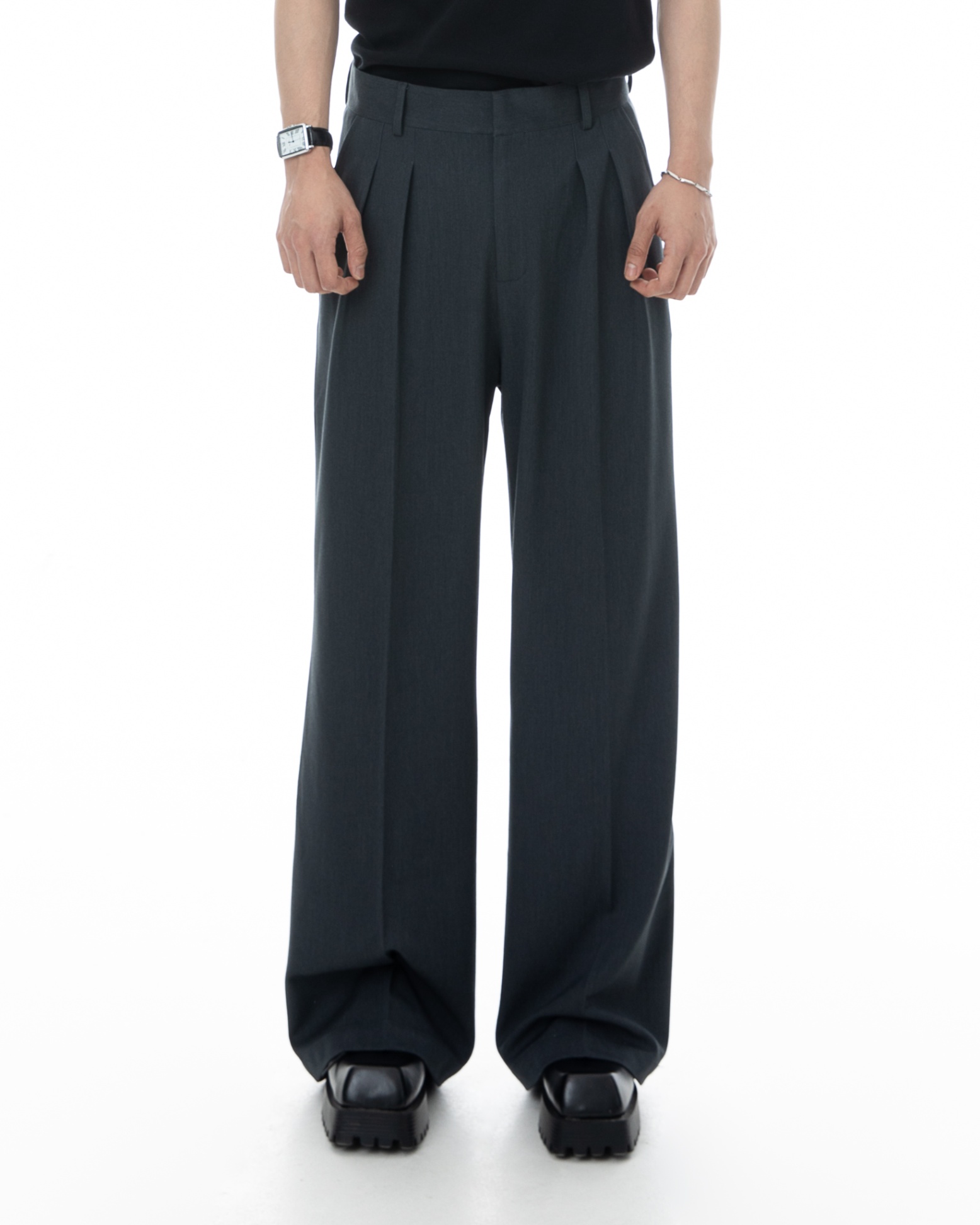 BRILLI TROUSER- DARK GREY
