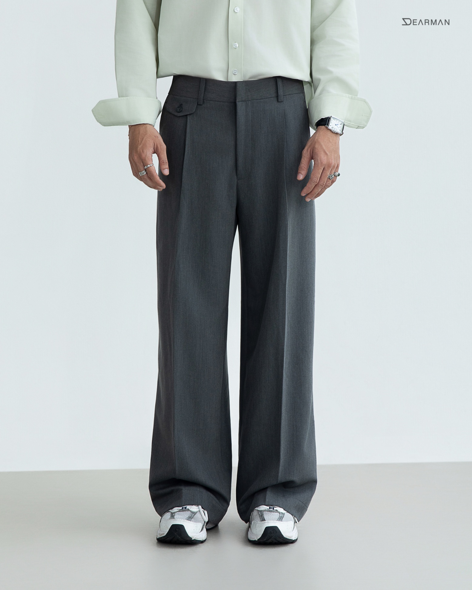 PAULO TROUSER- GREY