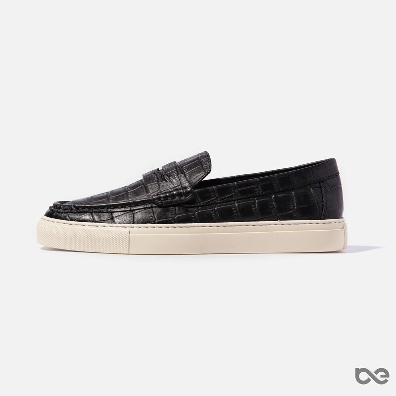 Croco Slip-on 2.0 | Đen - FS - 39