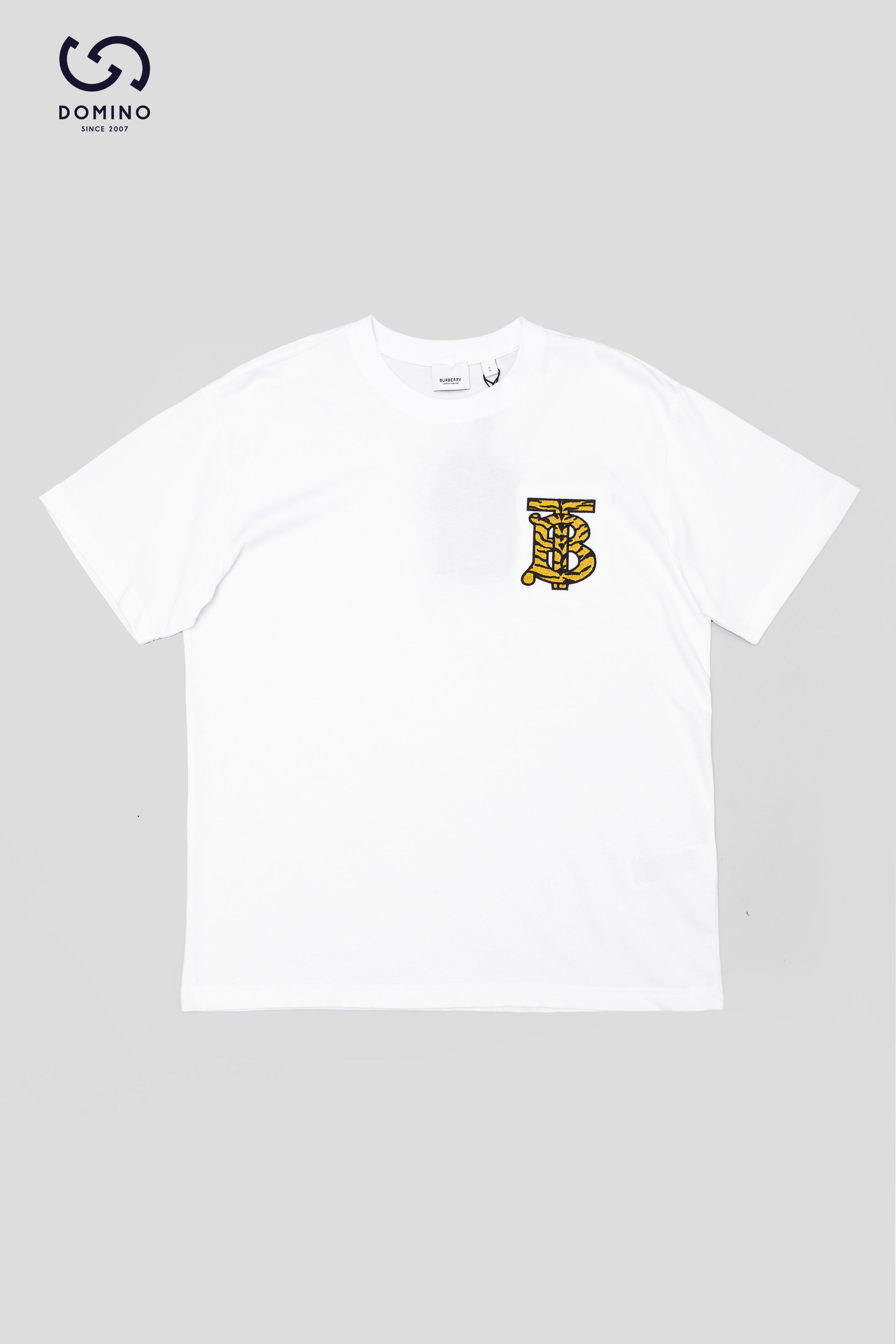 BURBERRY - TRẮNG CHỮ TB NÂU - BT00005-FS - M