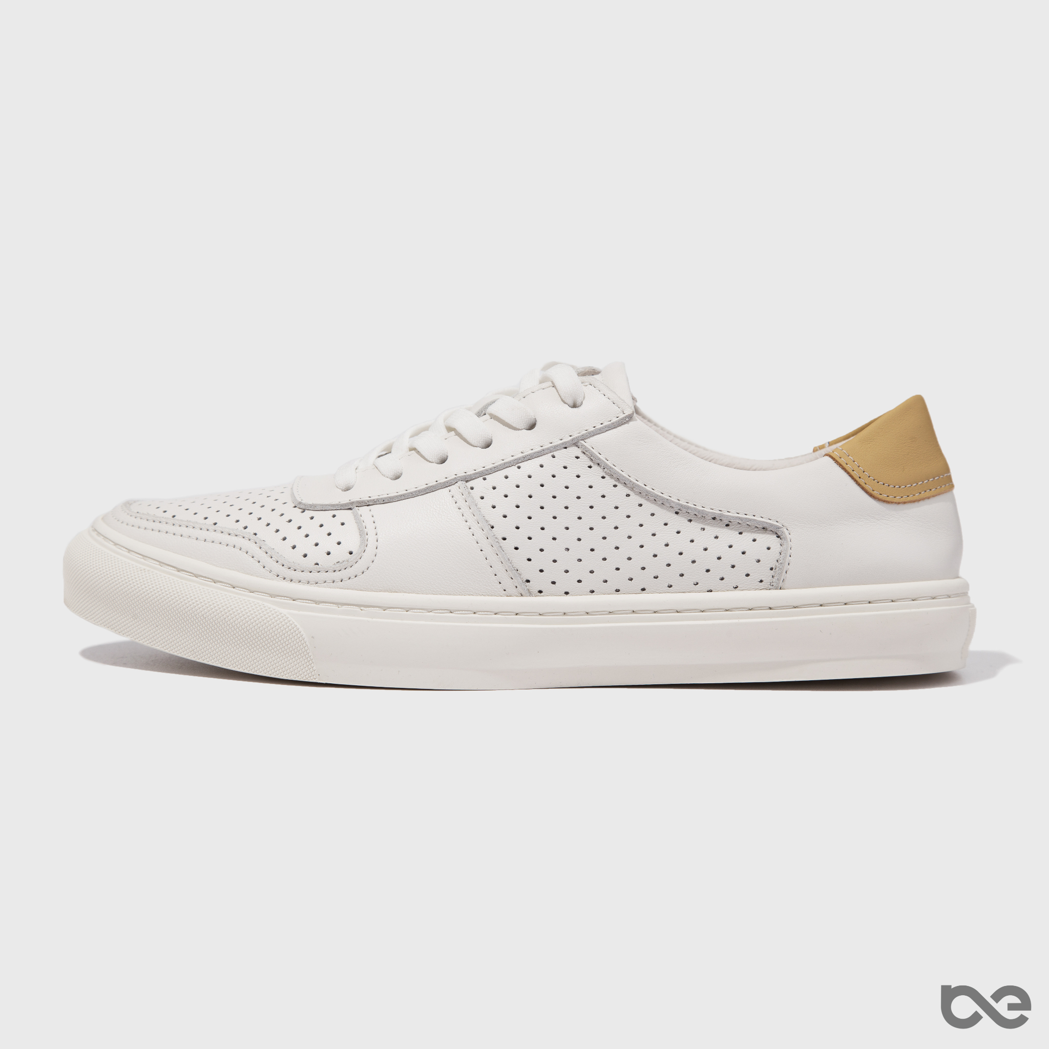 Tacco Sneakers | Trắng gót nâu vàng - FS