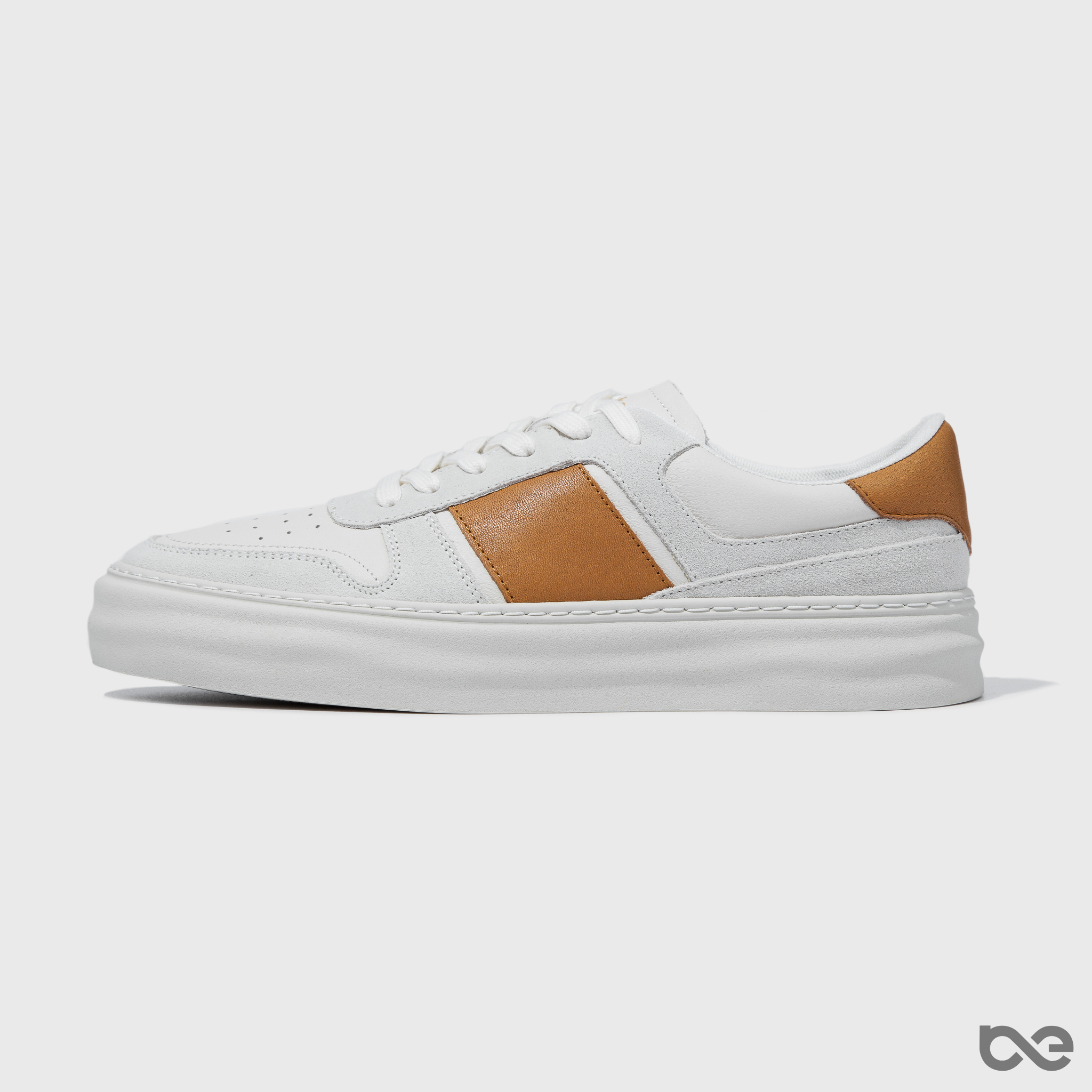 Saddle Sneakers | Trắng phối nâu - FS