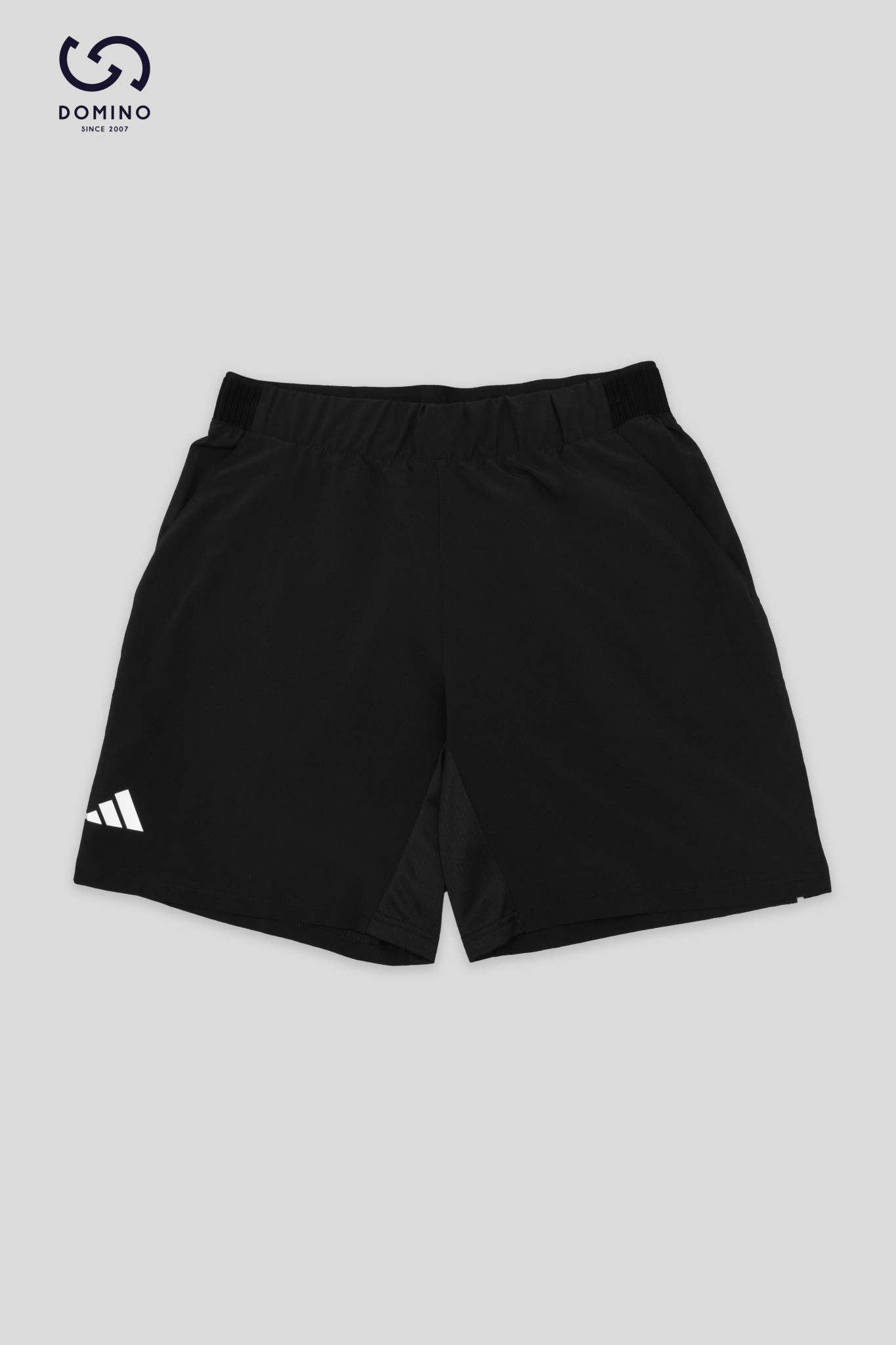 ADIDAS CLUB CLIMACOOL LOGO 7IN MEN'S PADEL SHORTS - BLACK - JG0994