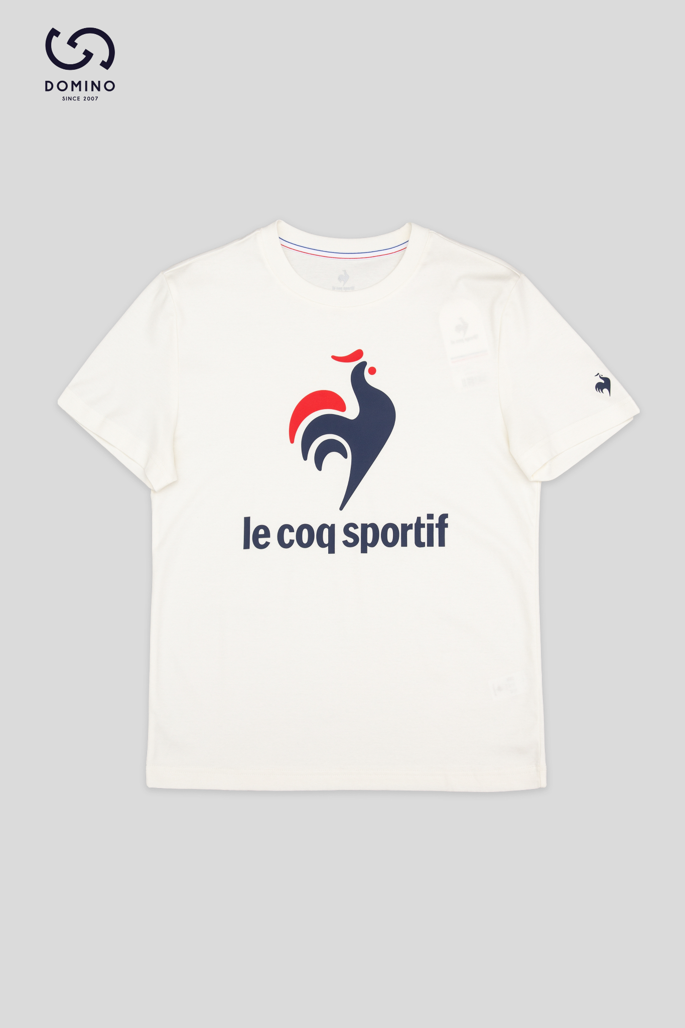 LECOQ - BE LOGO ĐỎ XANH THAN - L252MCNTTS18-2