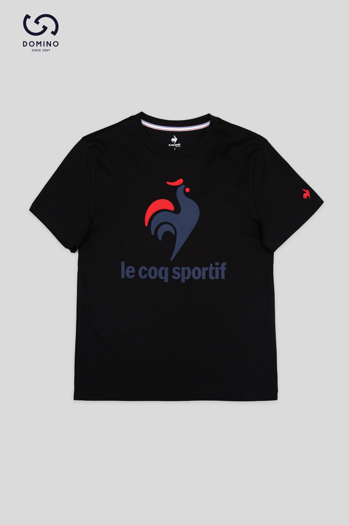 LECOQ - ĐEN LOGO ĐỎ XANH THAN - L252MCNTTS18-1 - M