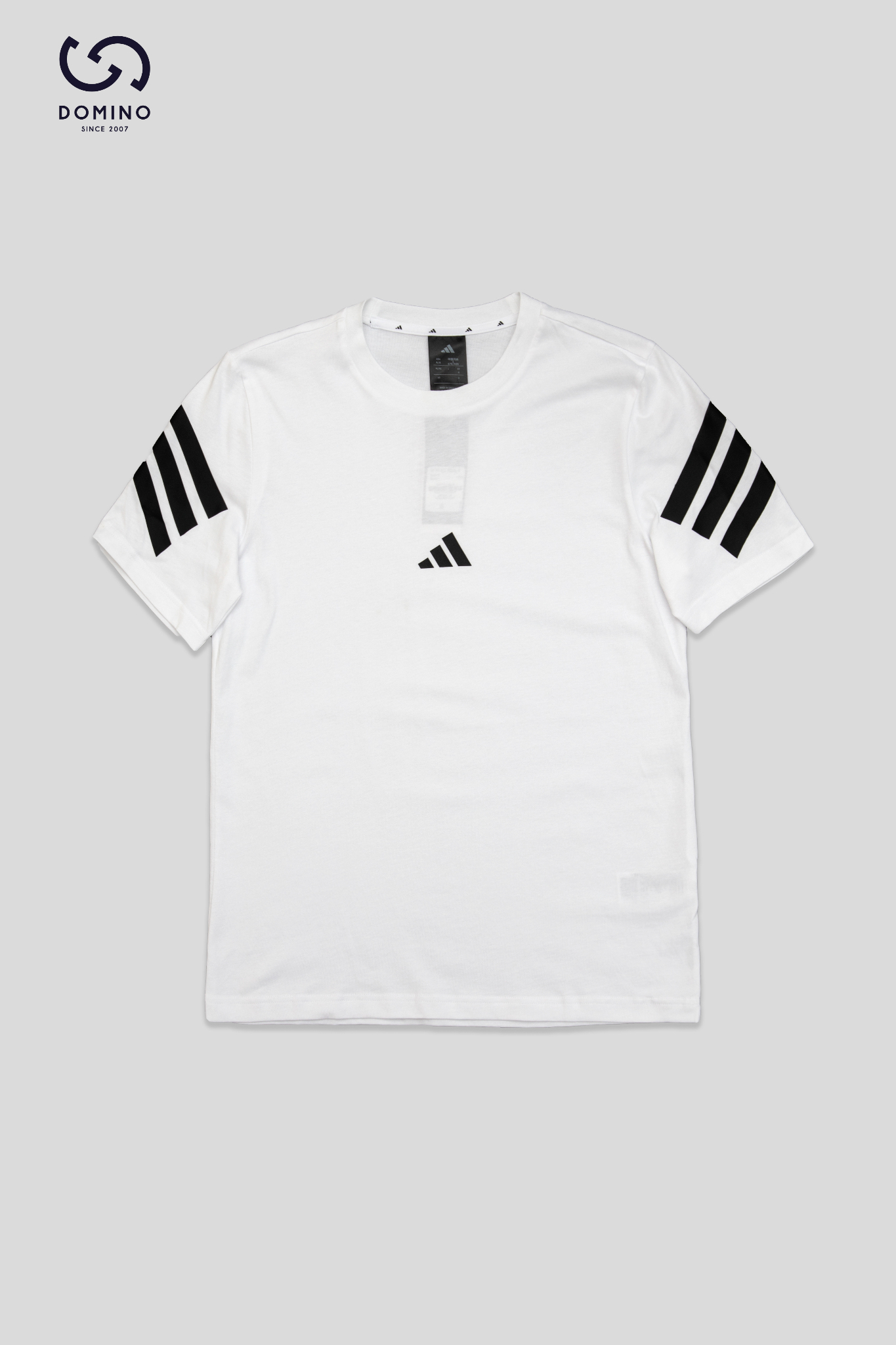 ADIDAS LIFESTYLE FUTURE ICONS 3-STRIPES TEE MEN WHITE - JD4880