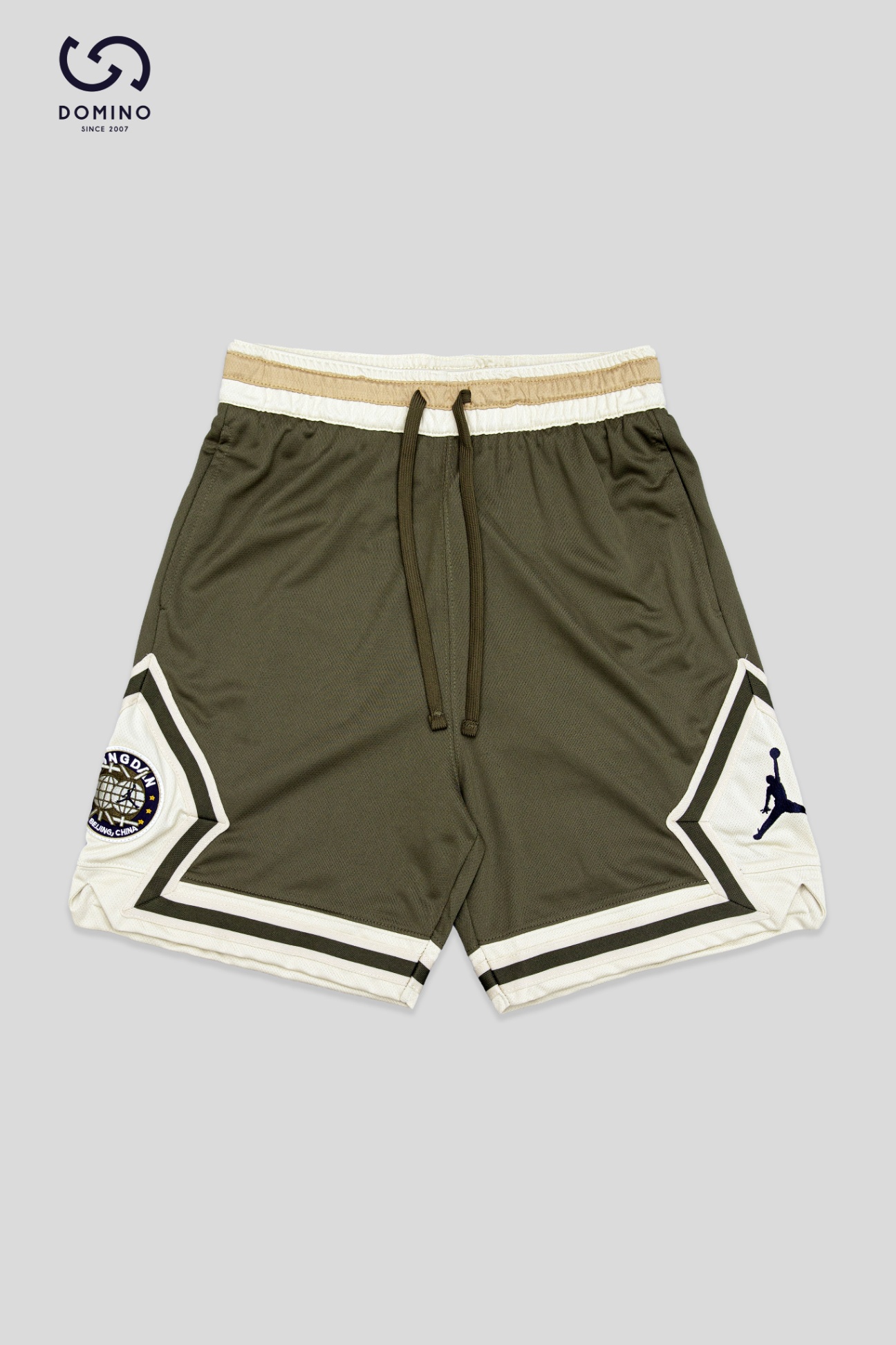 NIKE OFFICIAL GENUINE JORDAN MEN'S BREATHABLE SPORTS BASKETBALL MESH SHORTS - HV1264-222