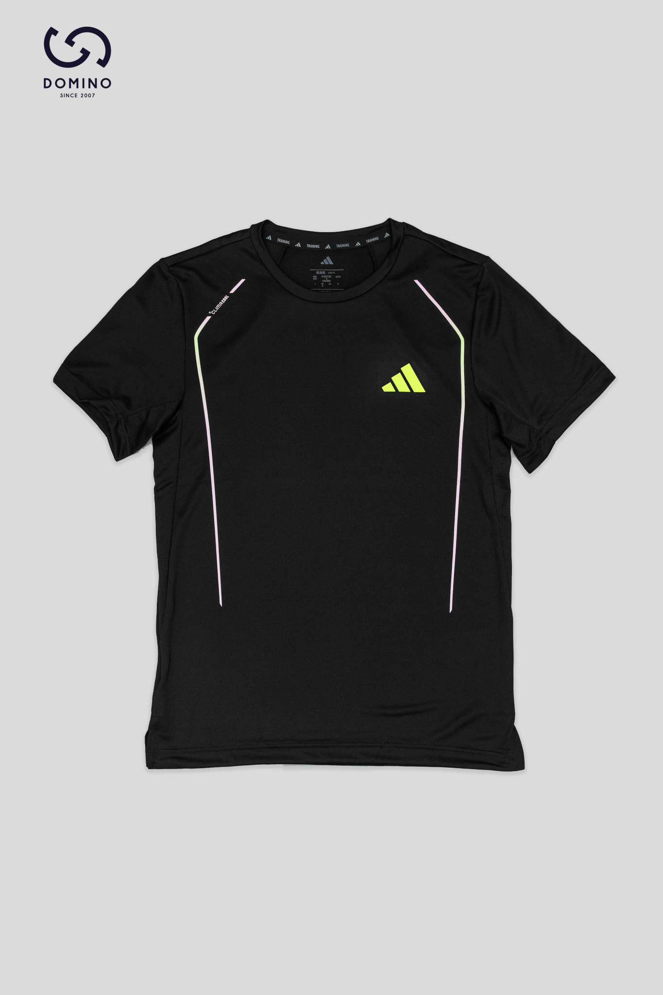 ADIDAS TECH APPAREL T-SHIRT - BLACK - JM4173