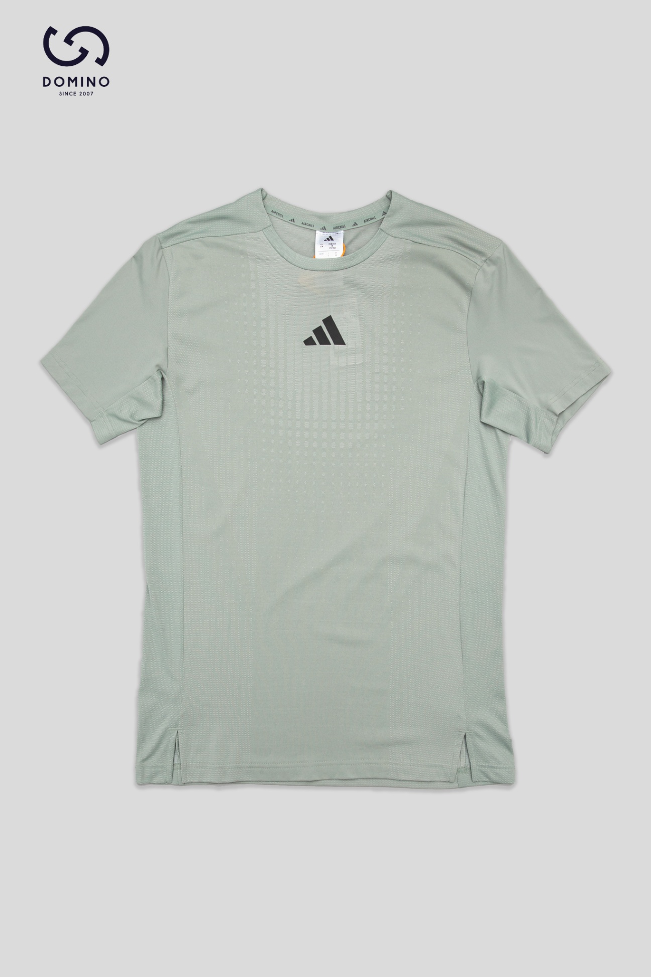 ADIDAS AIRCHILL TEE - SILVER GREEN - JI8197