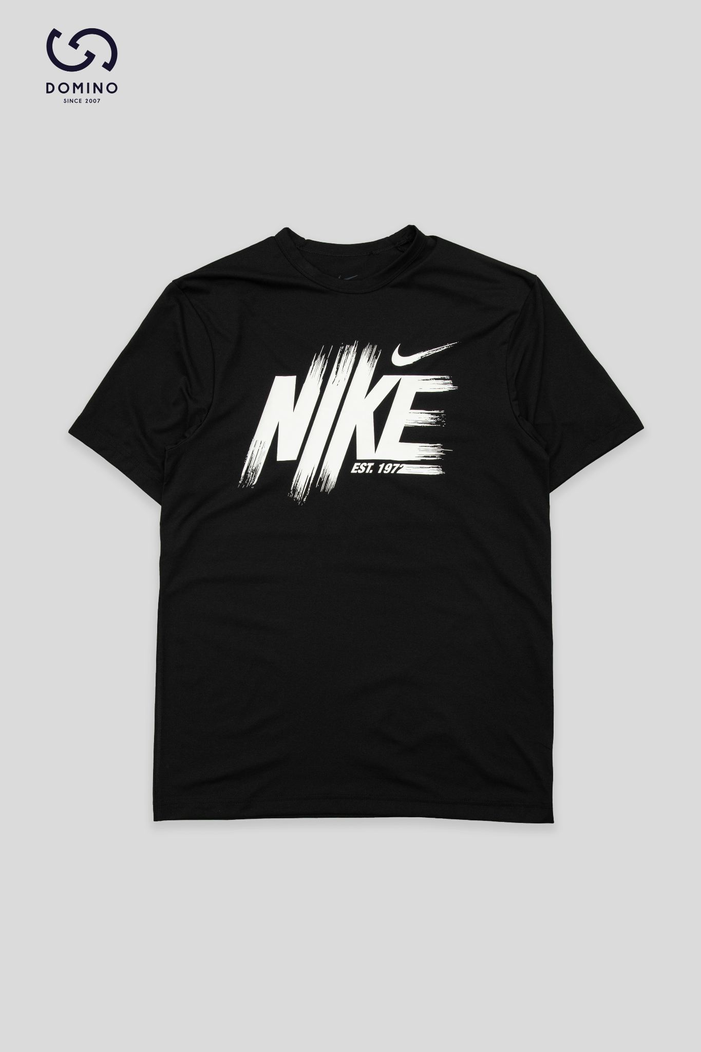 NIKE SUMMER MEN'S SPORTS CASUAL SHORT SLEEVE T-SHIRT - HV0382-010
