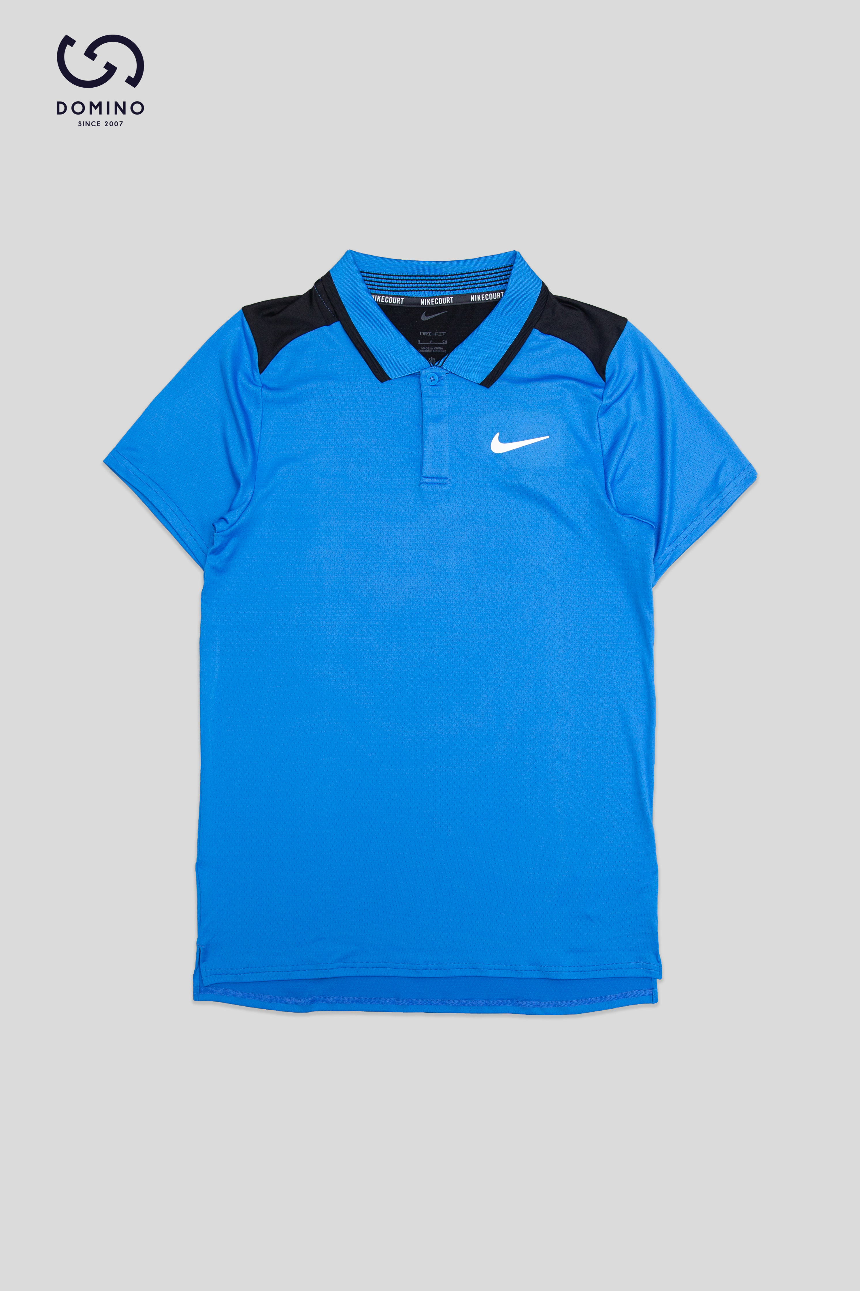 NIKE COURT ADVANTAGE DRI-FIT POLO SHIRT MEN'S BLUE - FD5318-435