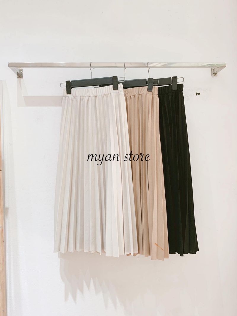 Chân váy thun màu đen kiểu đuôi cá lai phối ren size 3XL | Quần áo size lớn  | Quần áo ngoại cỡ | Shop size lớn