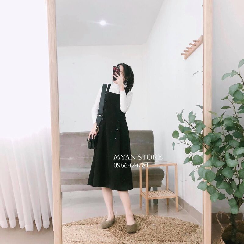 Mua Sét váy yếm và áo siêu xinh dễ mặc - m tại Xuongmayhanoi | Tiki