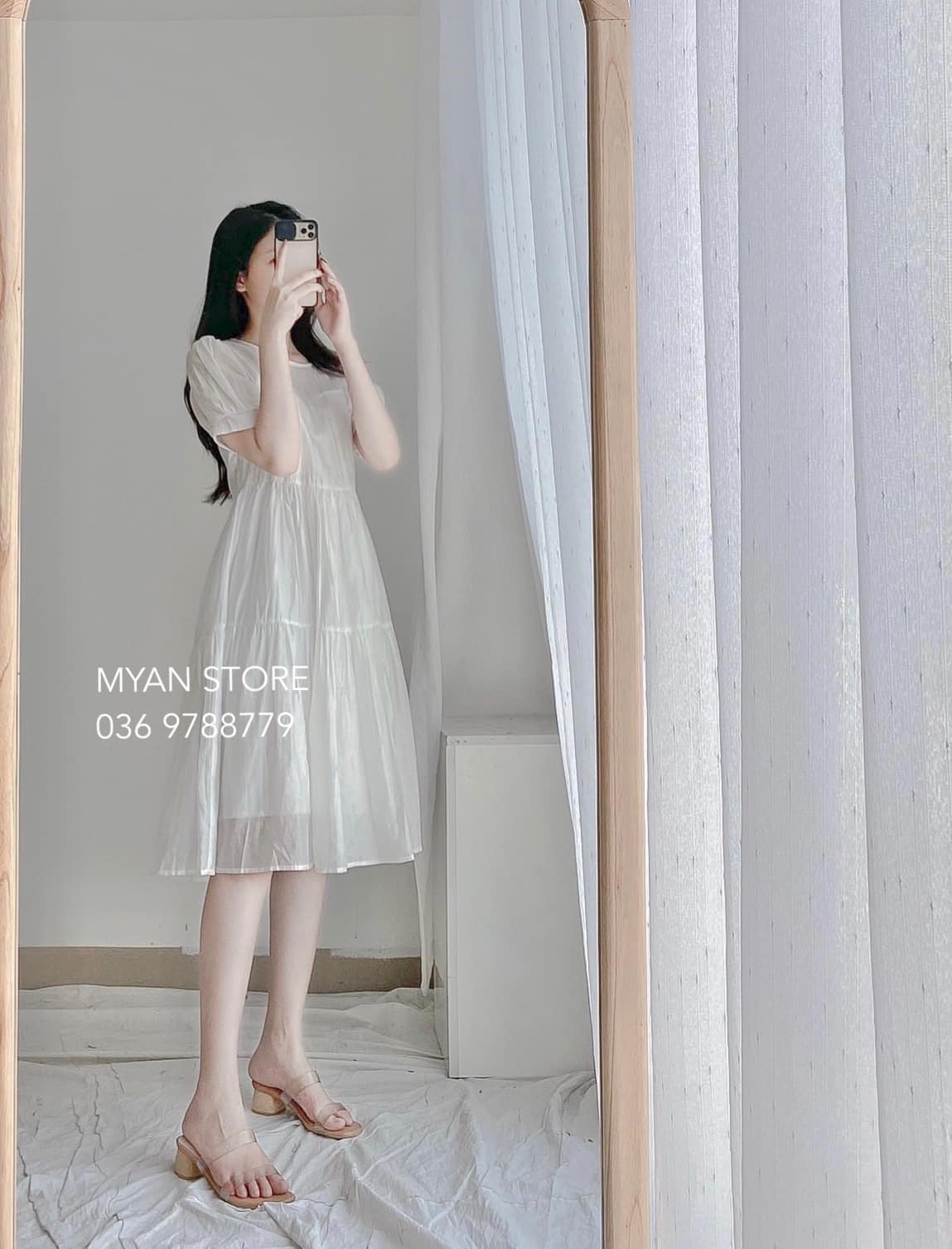 Đầm babydoll 2 dây kiểu voan xù có lót váy 2 dây tiểu thư dễ thương đầm xoè  ngắn Kèm hình thật | Shopee Việt Nam