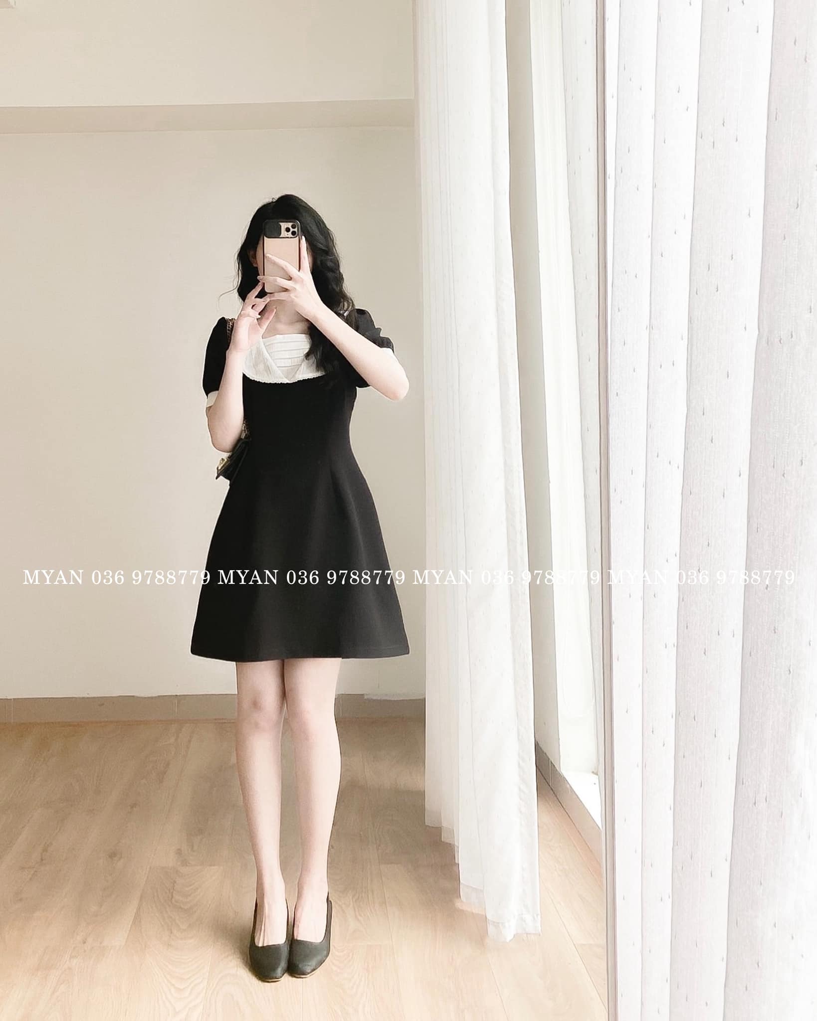 Váy nữ cao cấp LAN WAY M - VN665 Vải Tafta | thoitrangminhphuong