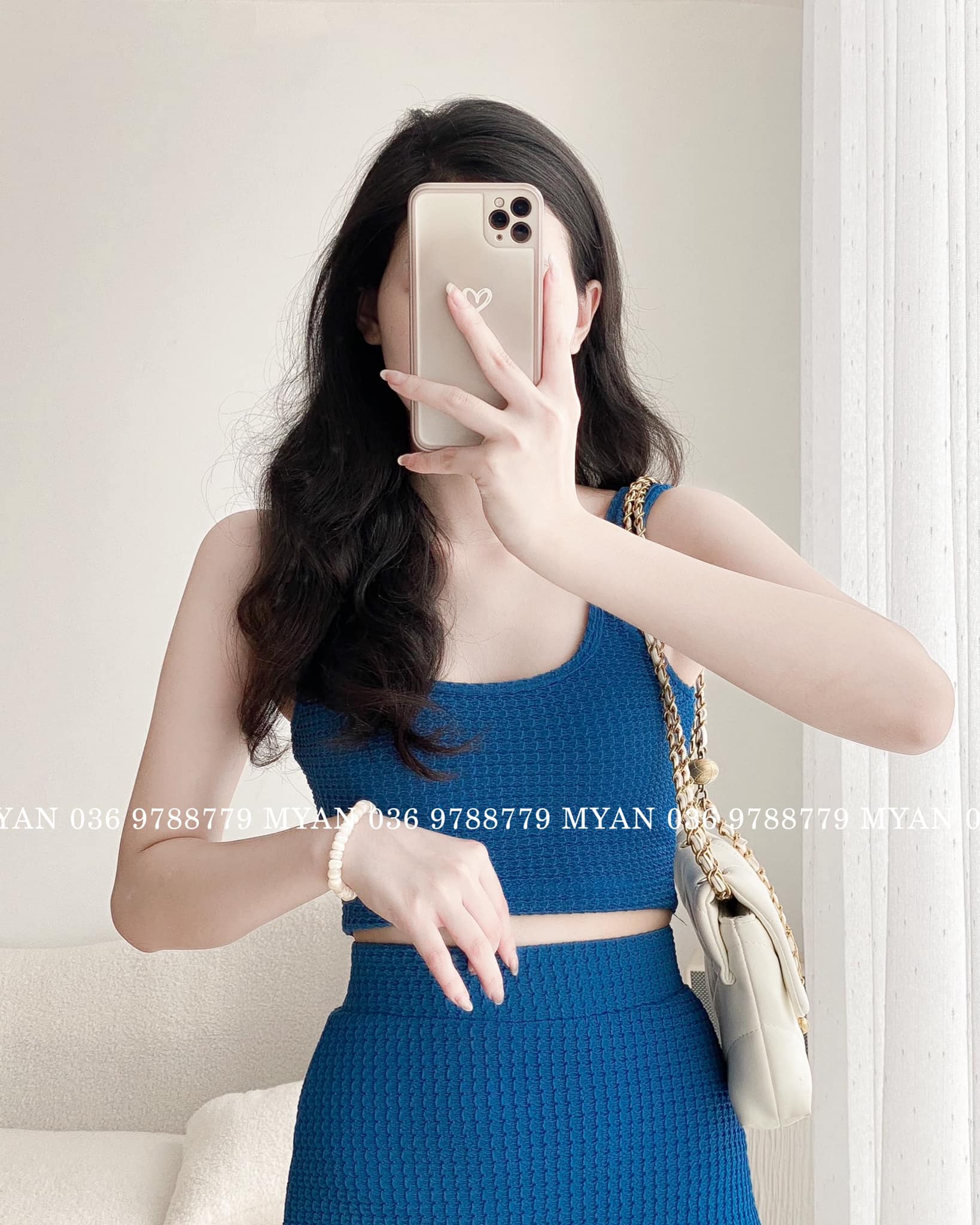 Bộ áo croptop tay dài hở vai cài nút + chân váy lưng cao xẻ tà kiểu Hàn  Quốc cho nữ | Shopee Việt Nam